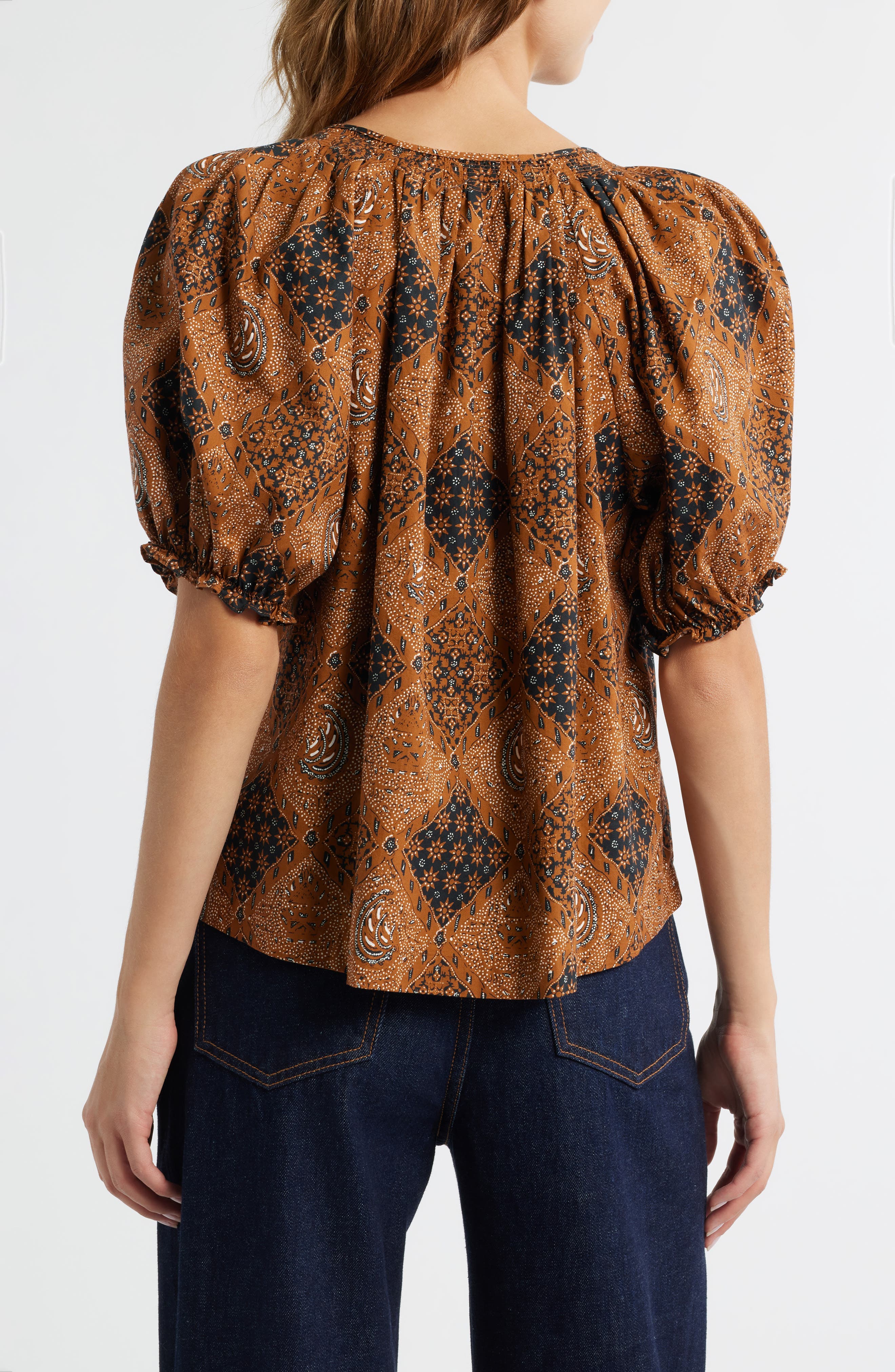 The Moorland Puff Sleeve Top - image 2
