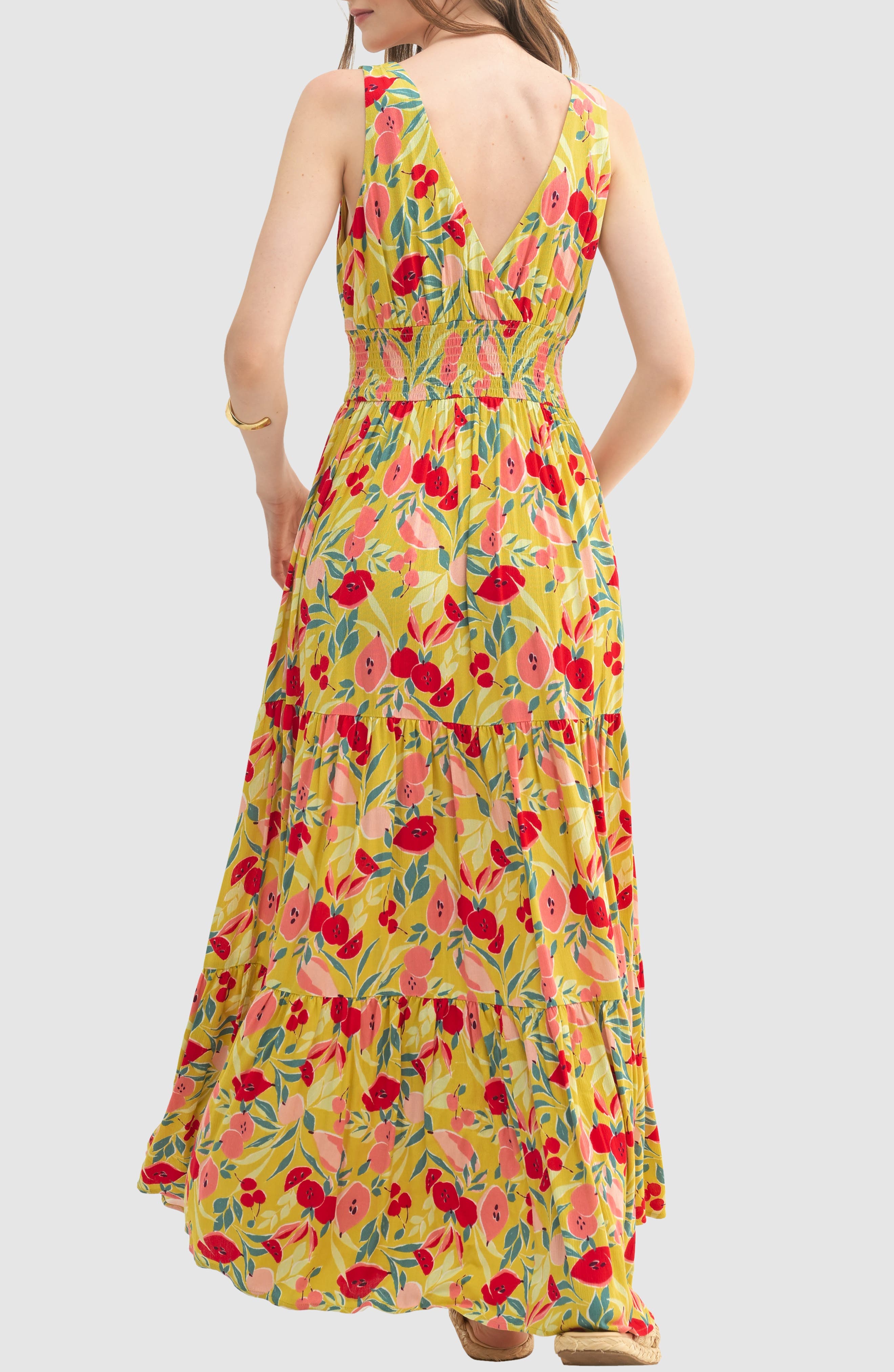 Smocked Maxi Dress - image 2