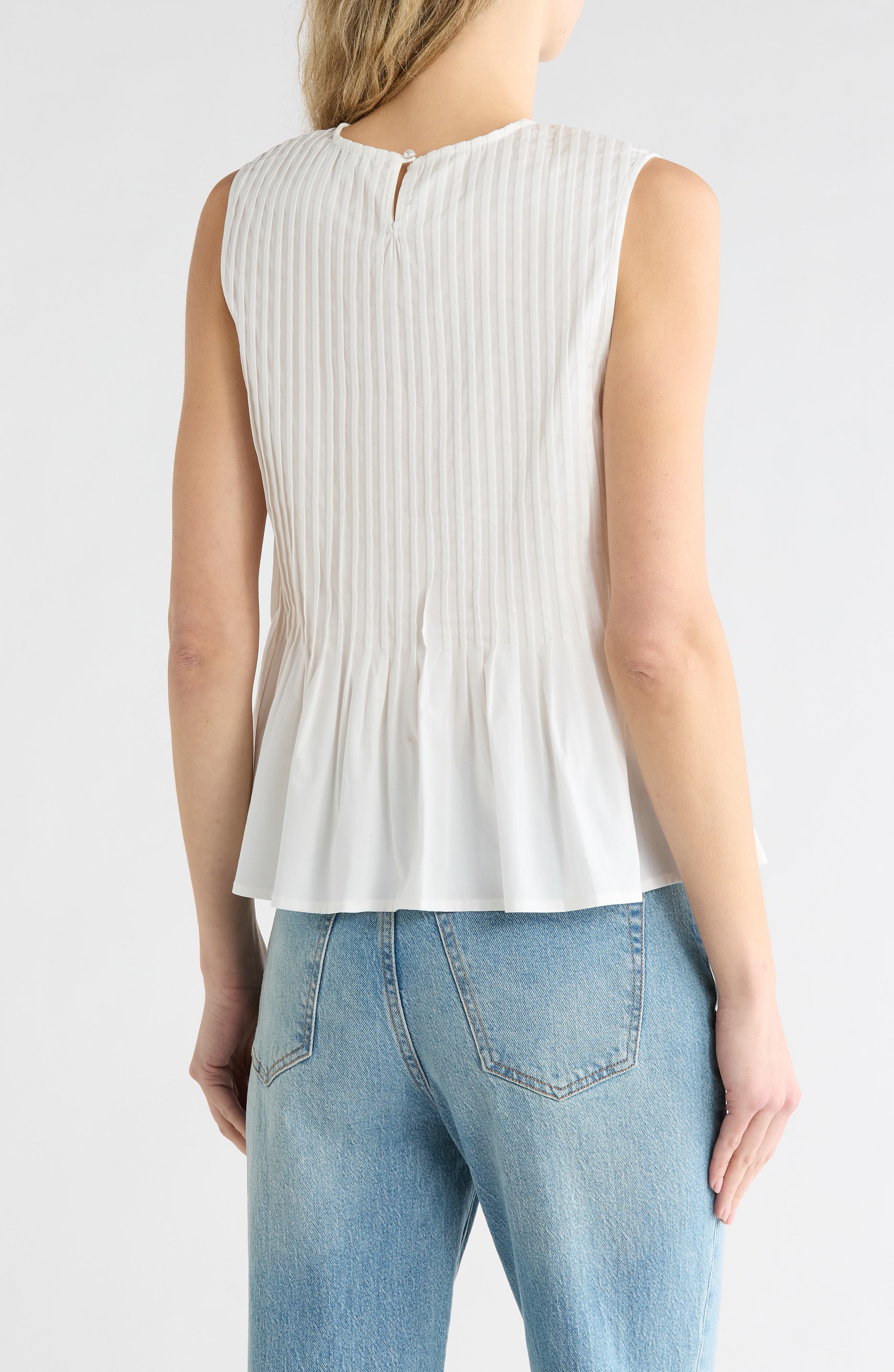 Pleated Printed Top - image 4