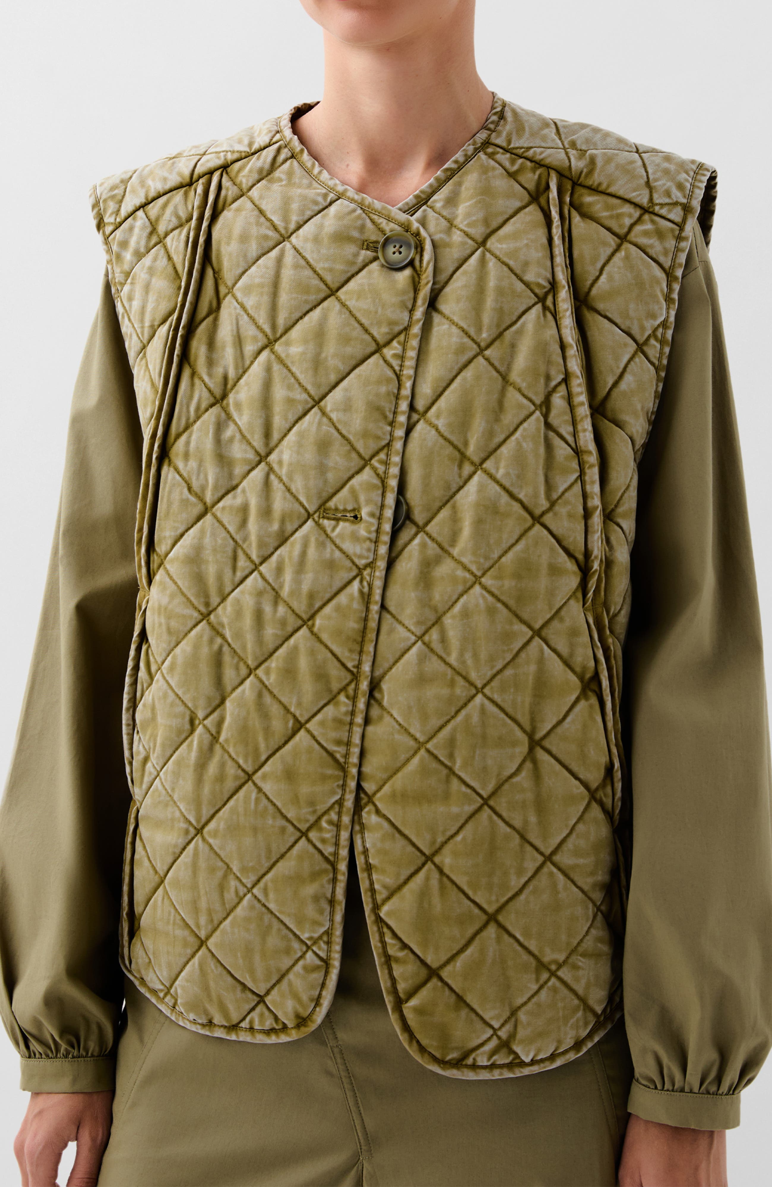 Quilted Vest - image 1