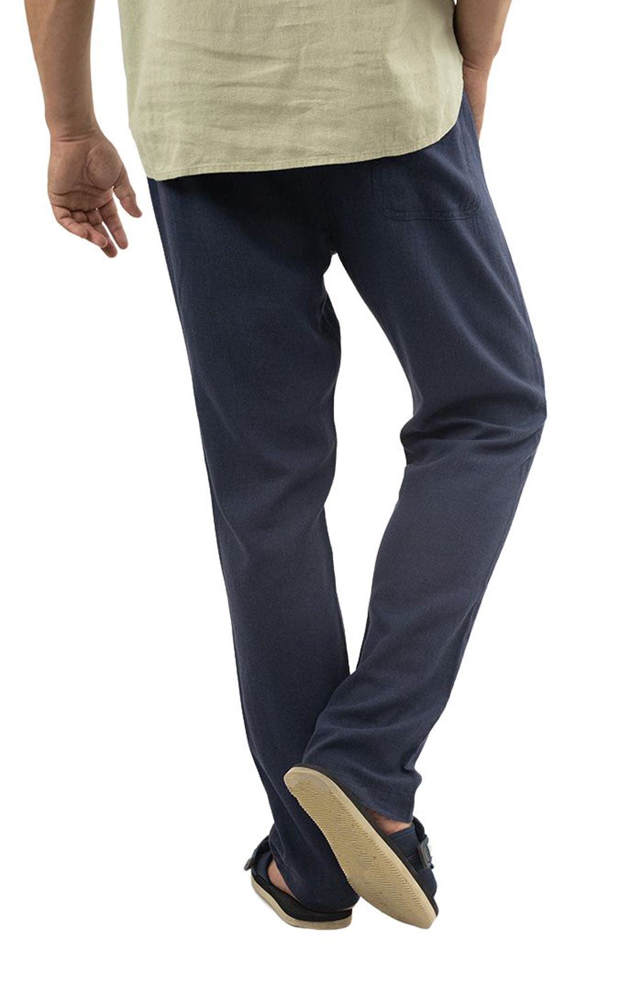 Linen Blend Pull-On Pants - image 2