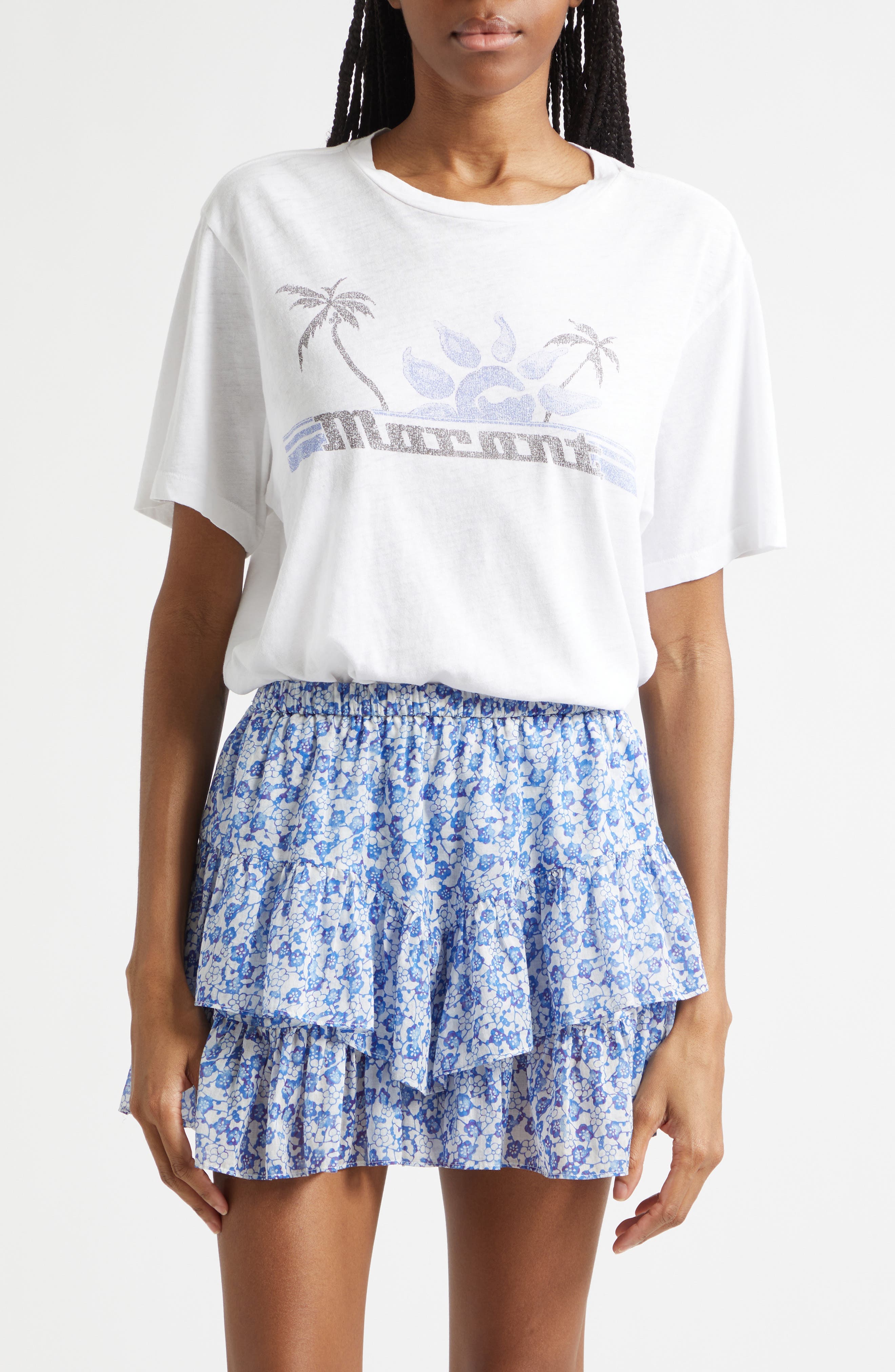 Zewel Oversize Cotton Graphic T-Shirt - image 1