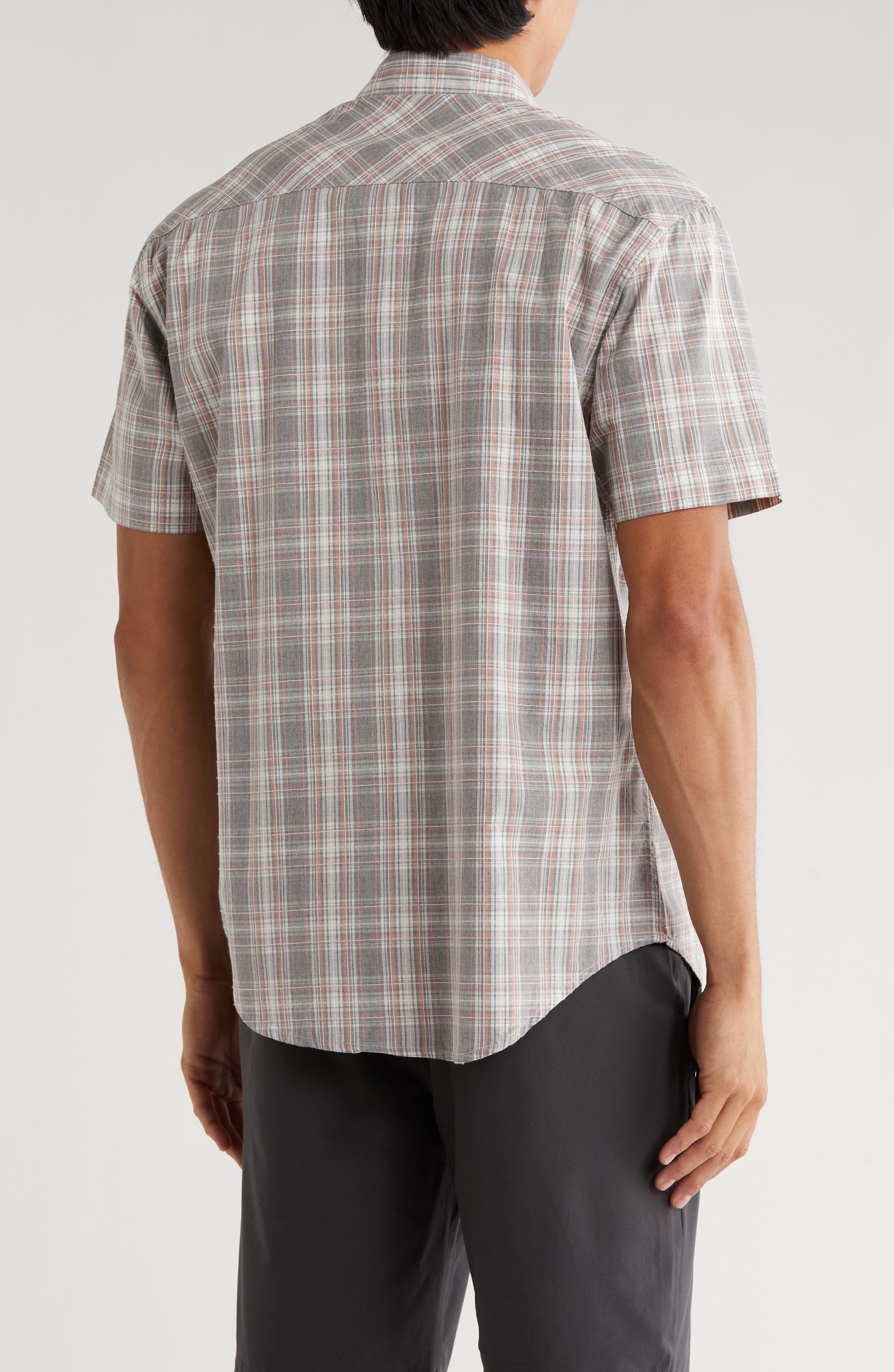 Yarn Dye Cotton Button-Up Shirt - image 2