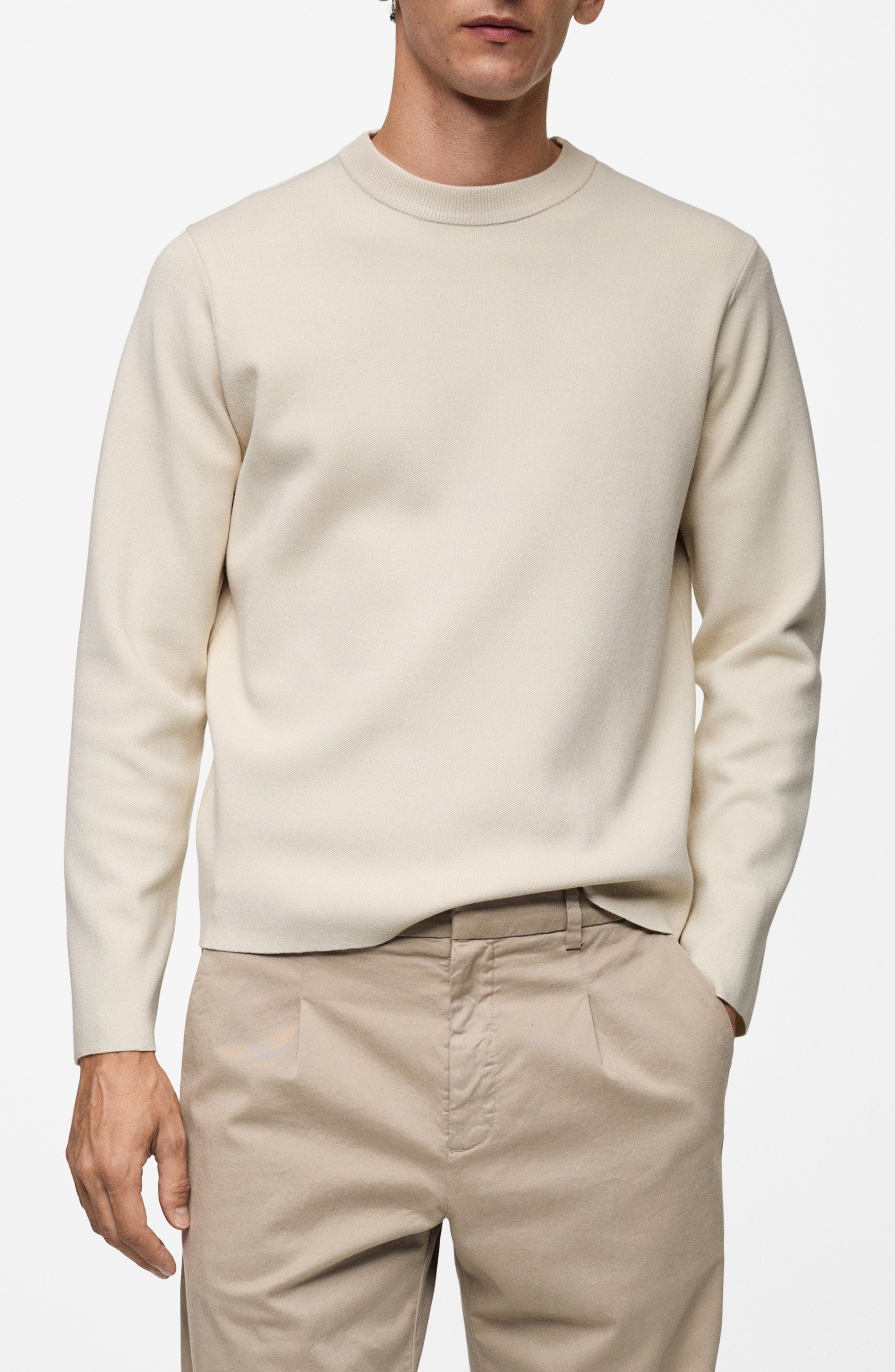 Regular Fit Fine Knit Sweater - image 1