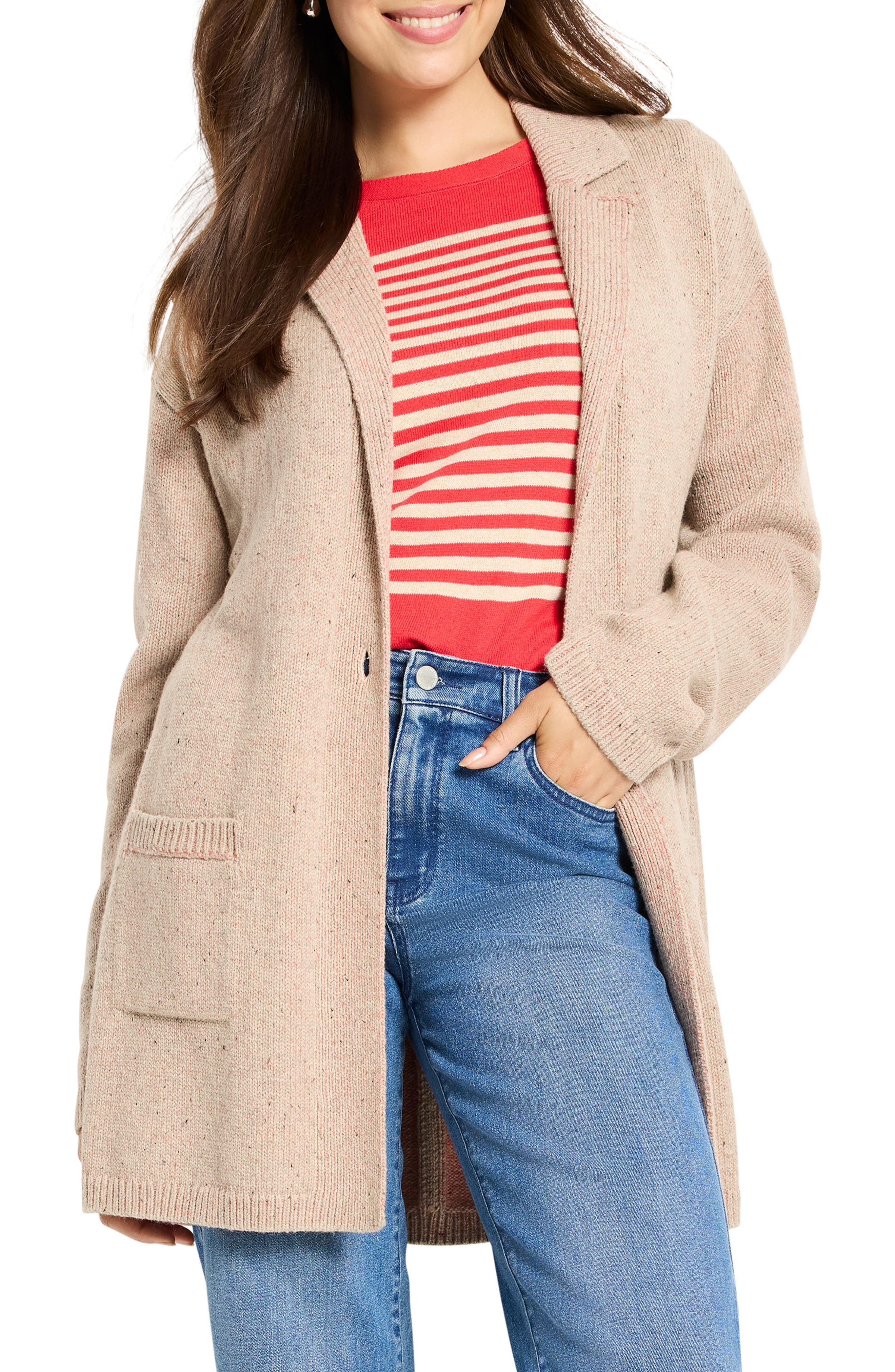 Plaited Cardigan - image 1