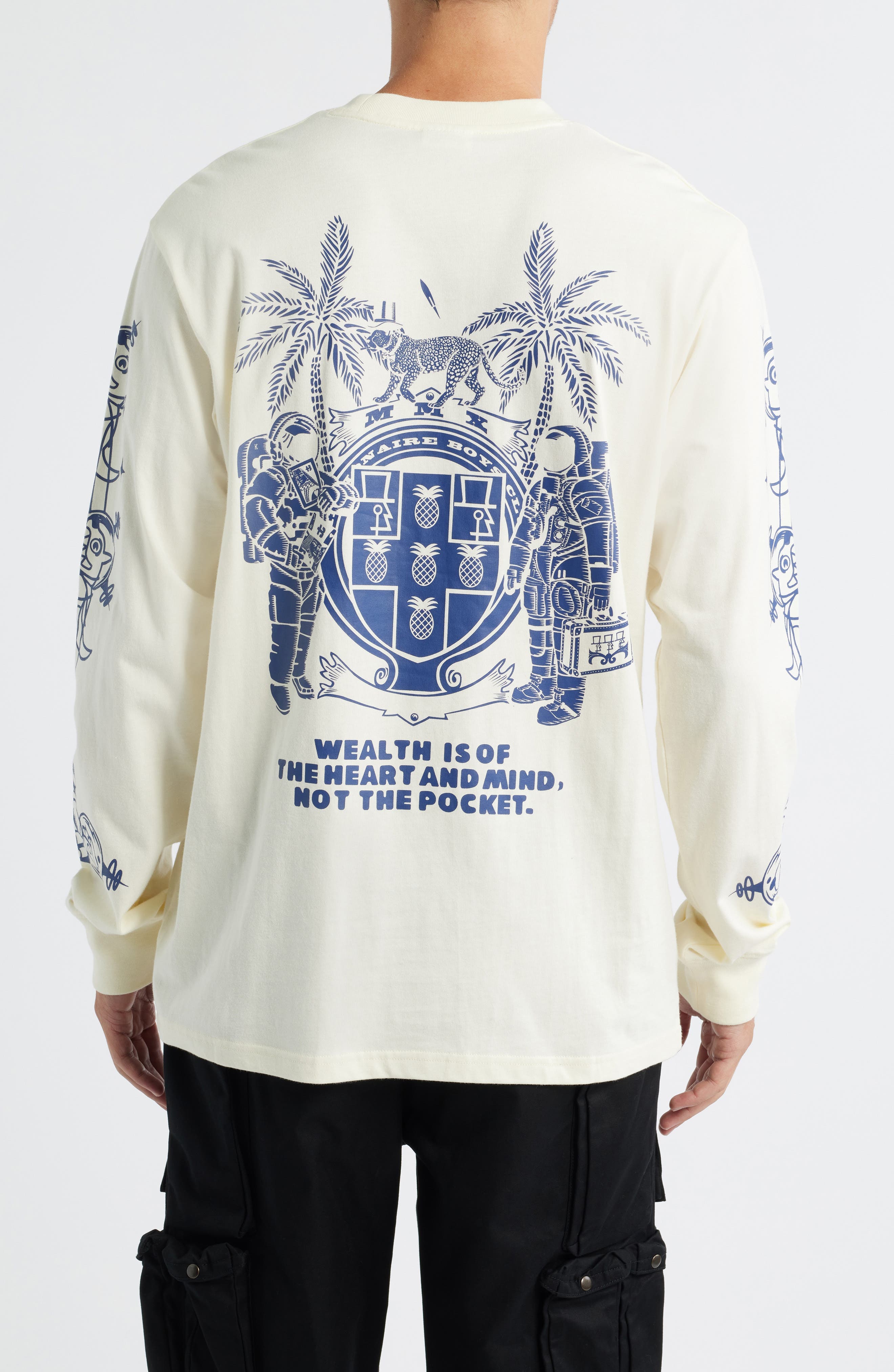 BB Gravity Astronaut Long Sleeve Graphic T-Shirt - image 2