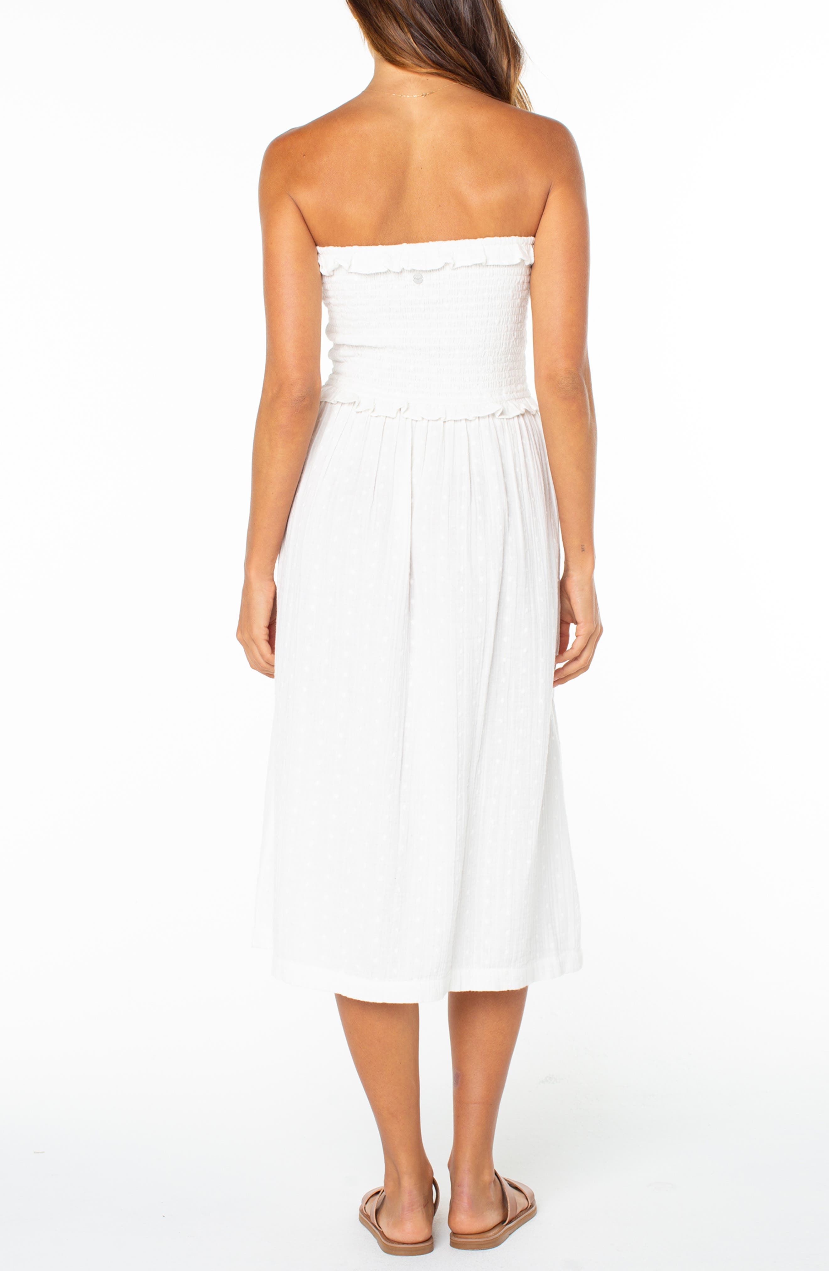 Avalon Strapless Midi Dress - image 2