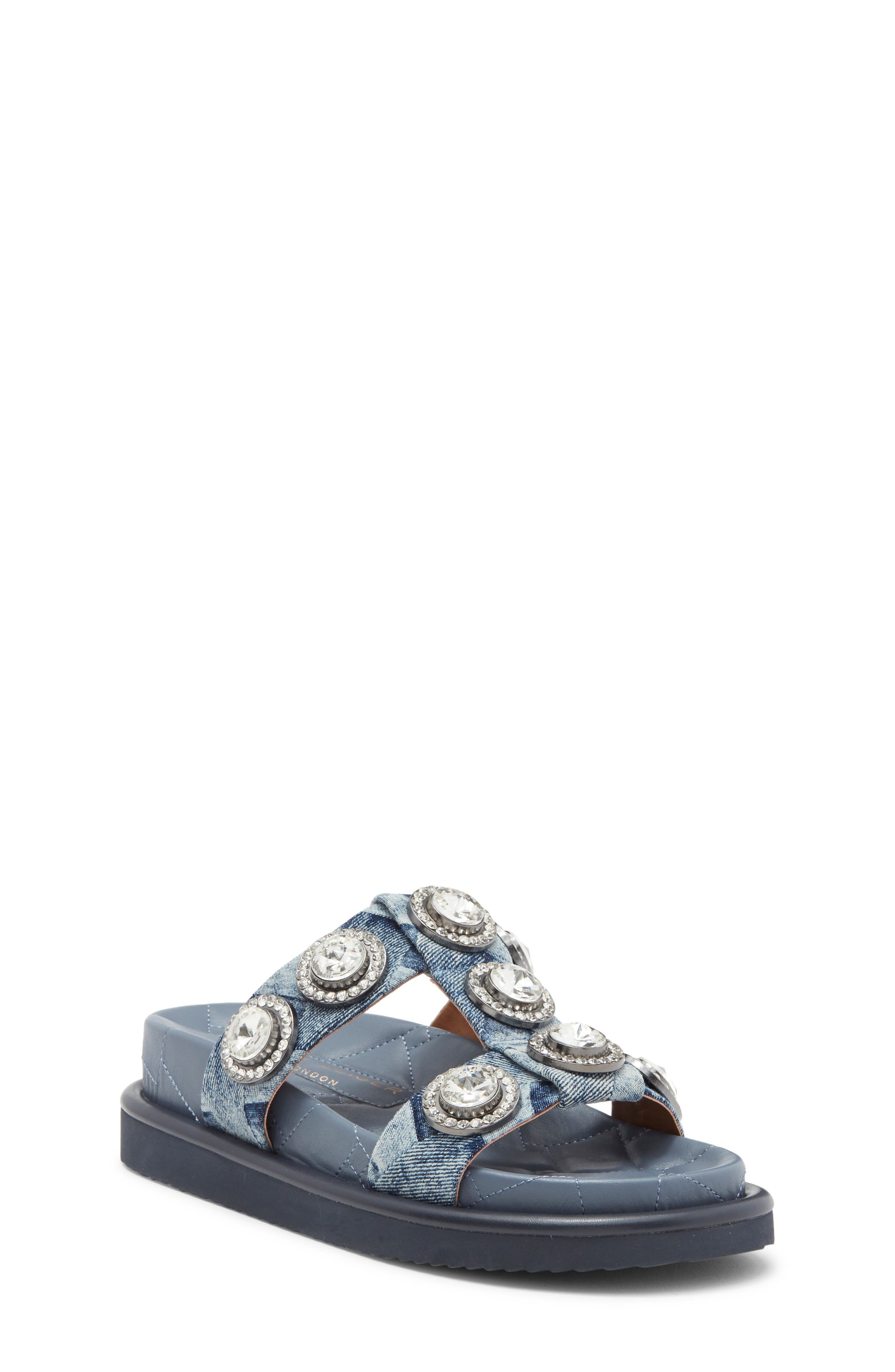 Orson Crystal Slide Sandal - image 3