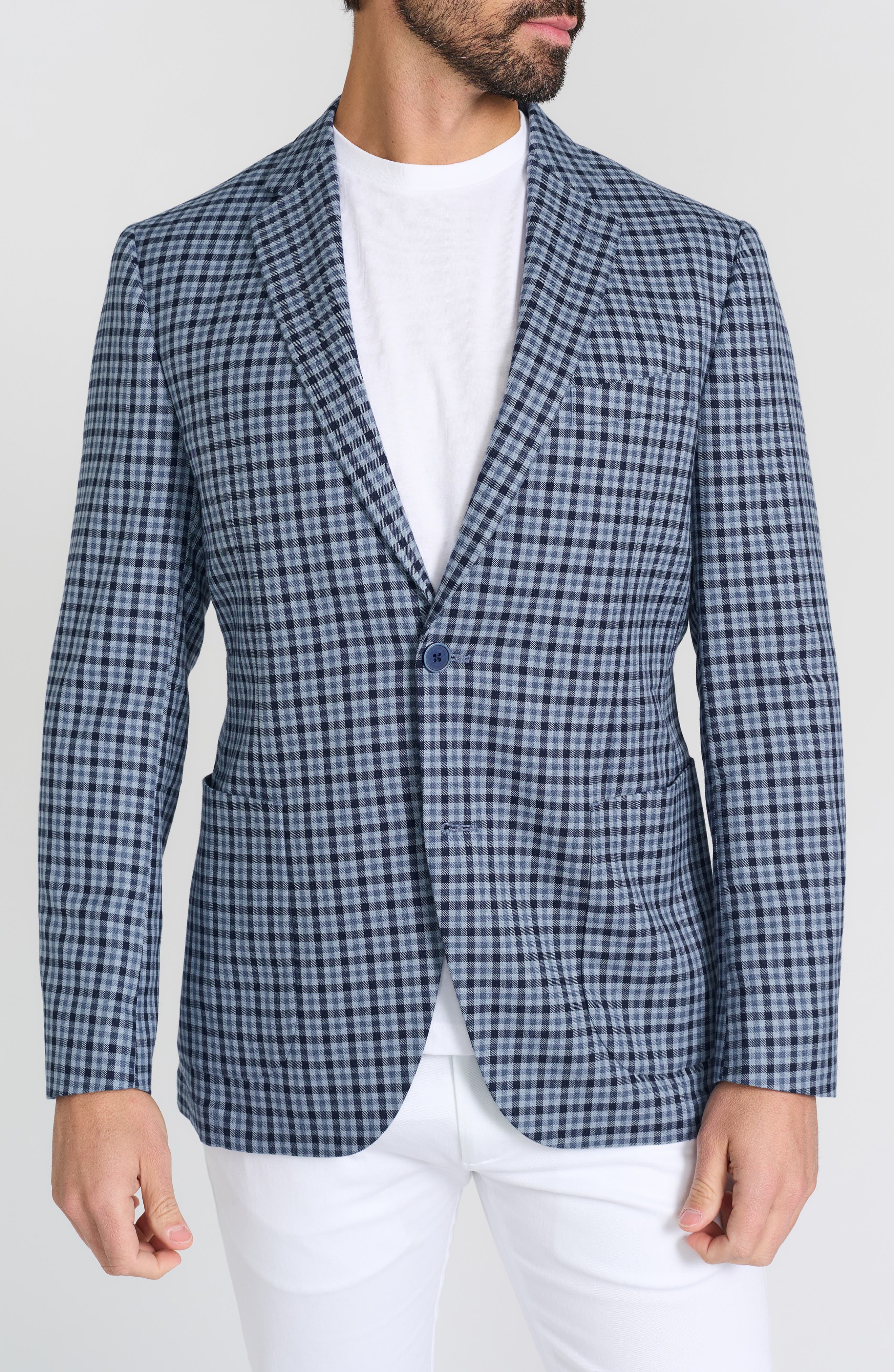 Check Sport Coat - image 1