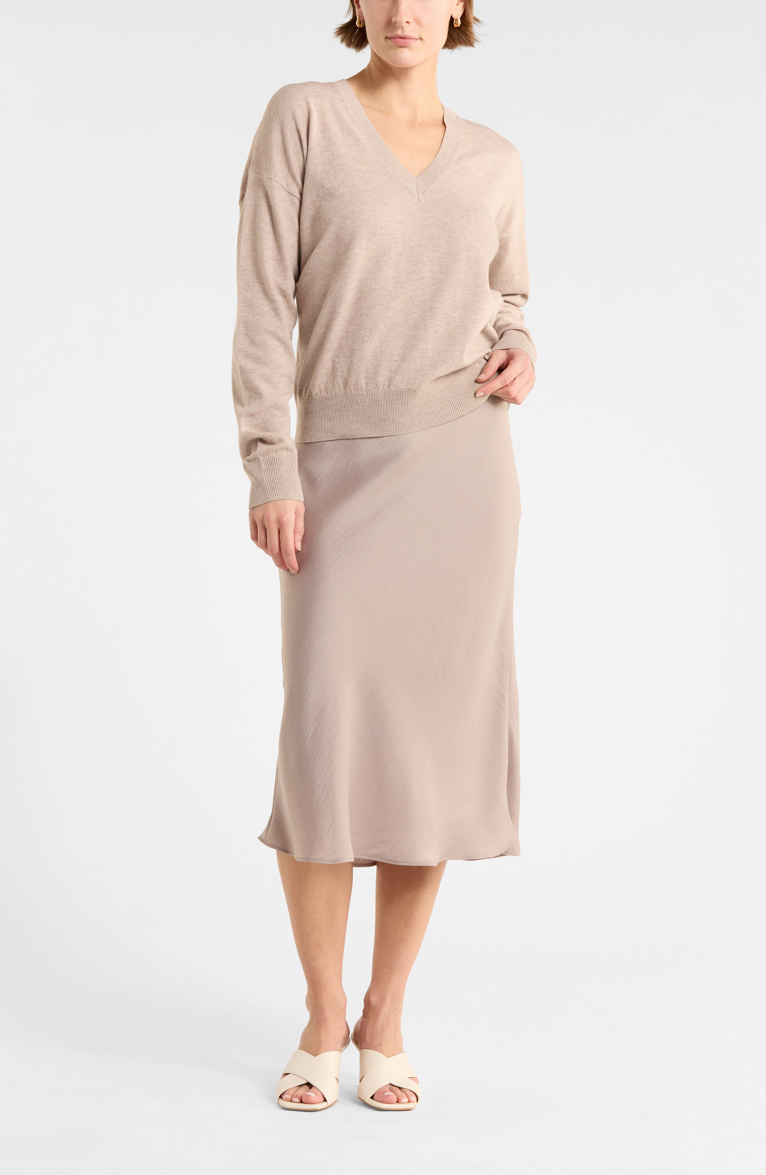 V-Neck Pullover Sweater - image 3