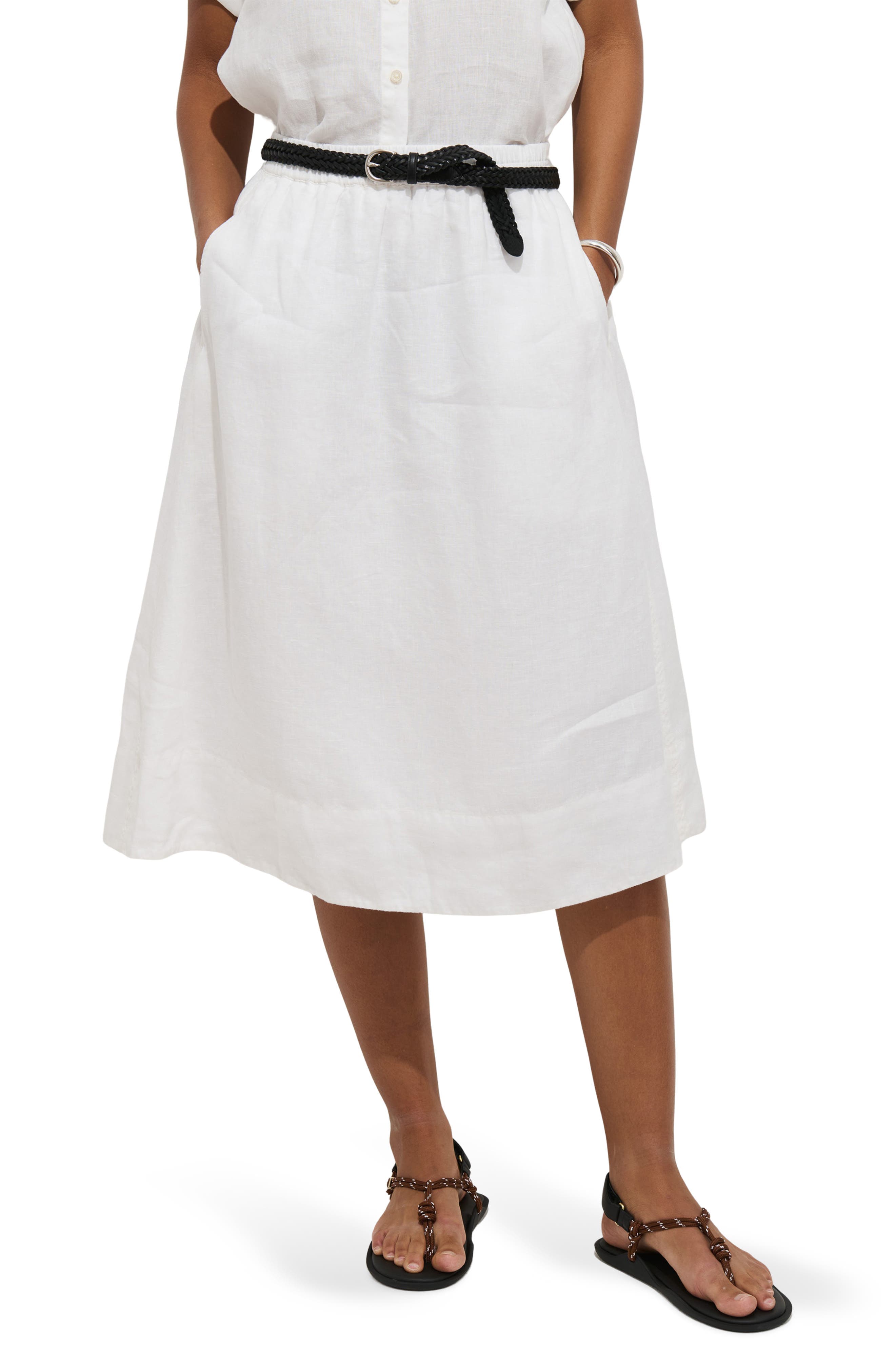 Maddie Linen Skirt - image 1