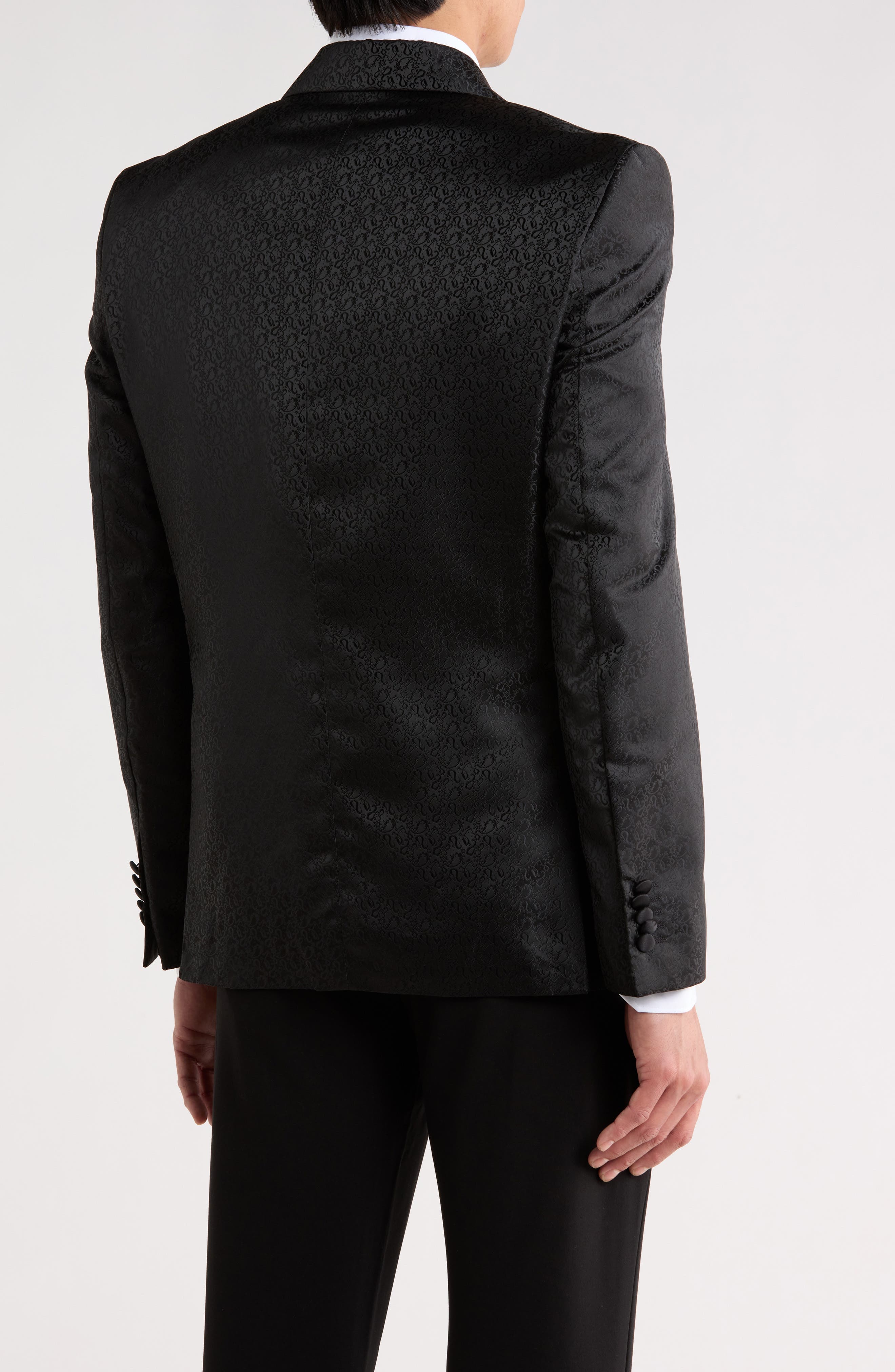 Jacquard Tuxedo Jacket - image 2