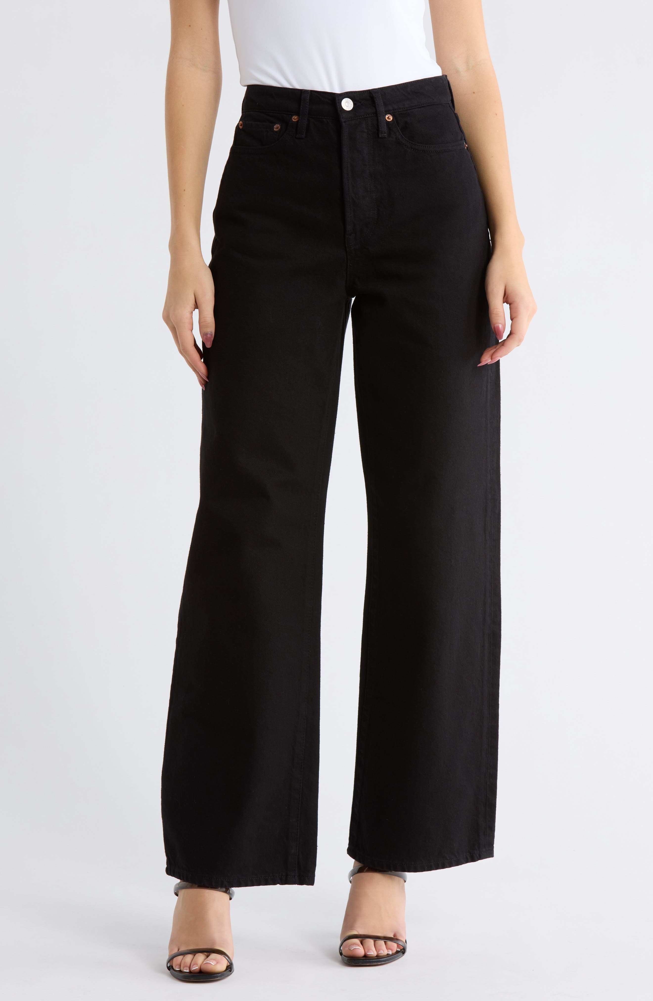 Jet Set High Waist Wide Leg Jeans - image 1