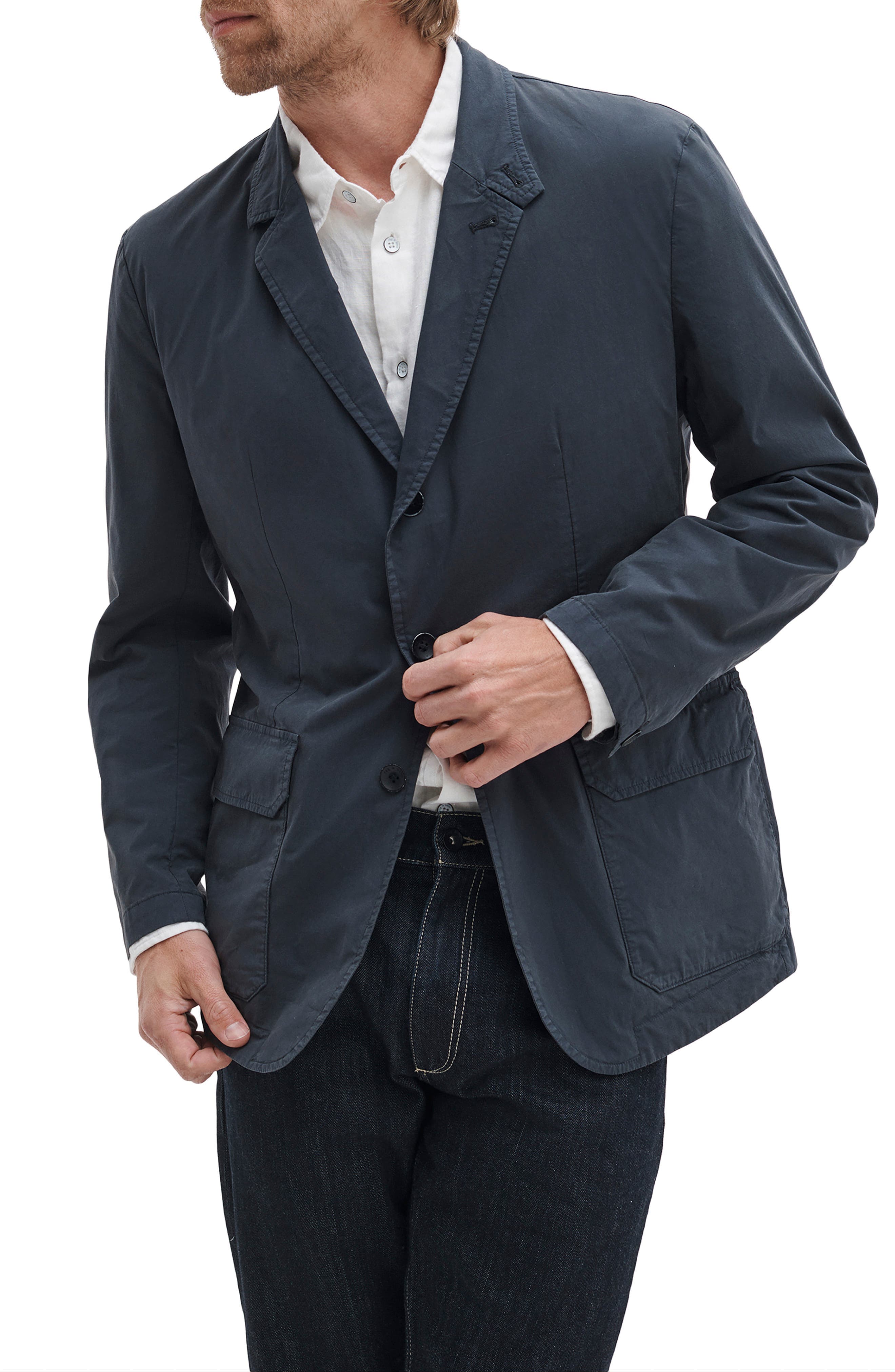 Vincent Paper Cotton Blend Blazer - image 1