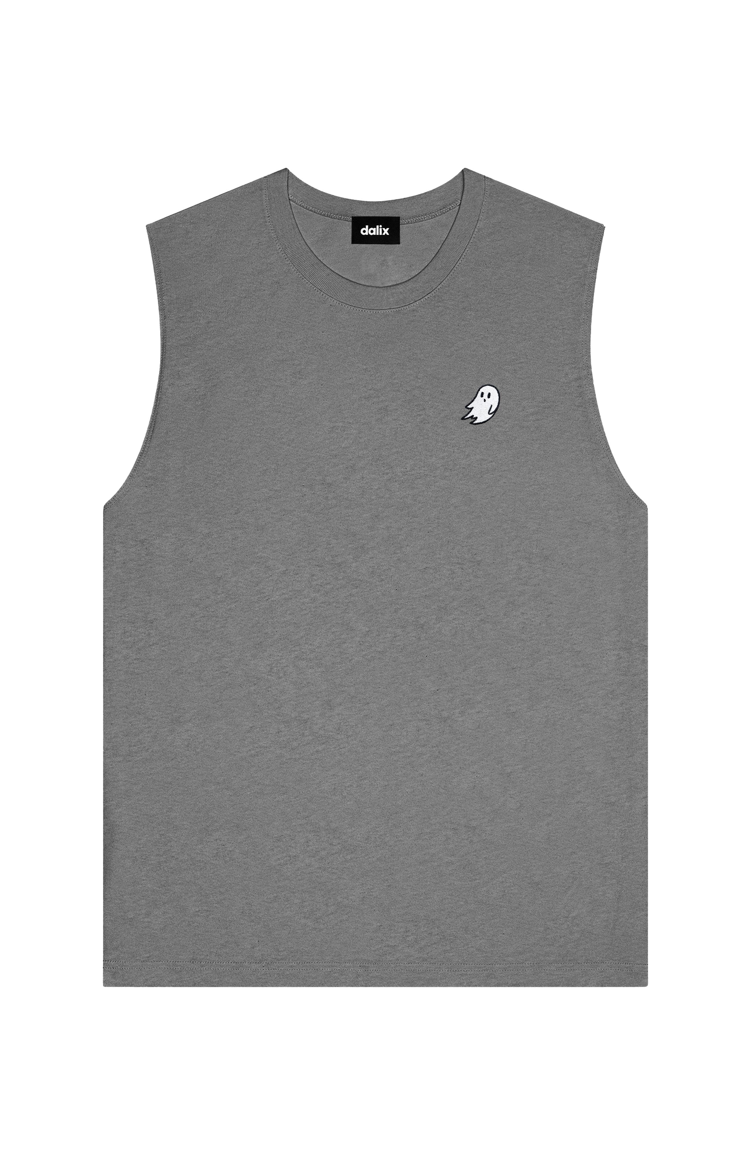 Mens Ghost Lightweight Cotton Tank - image 3