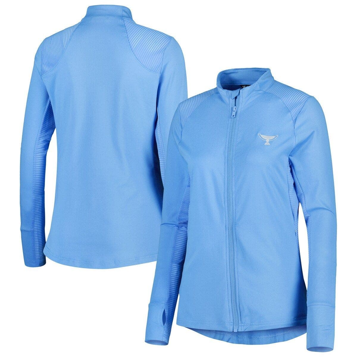 Women's Levelwear Blue TOUR Championship Tessa Full-Zip Jacket - image 1