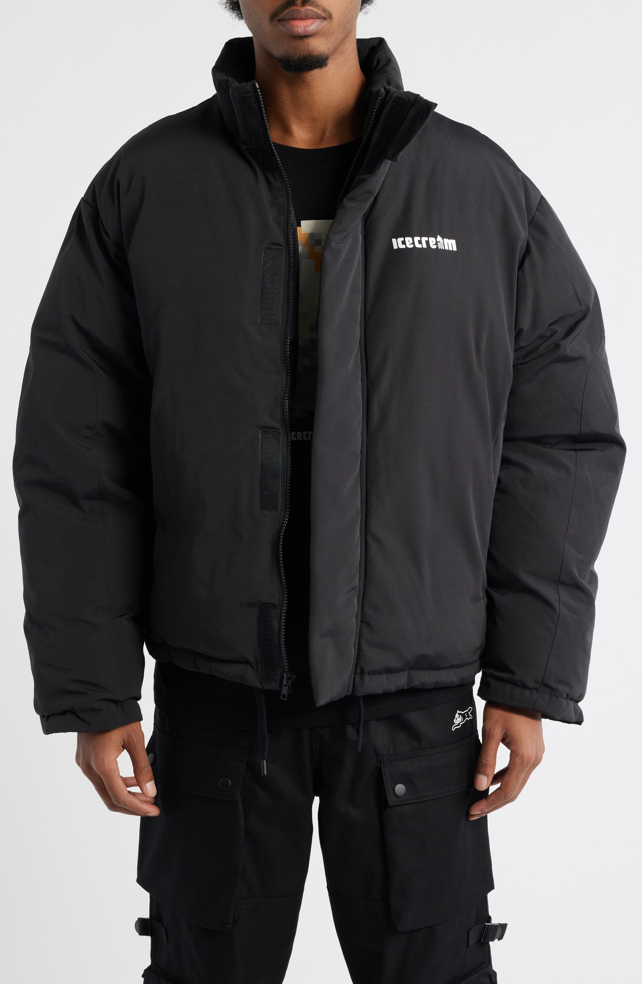 Archie Graphic Puffer Jacket - image 1