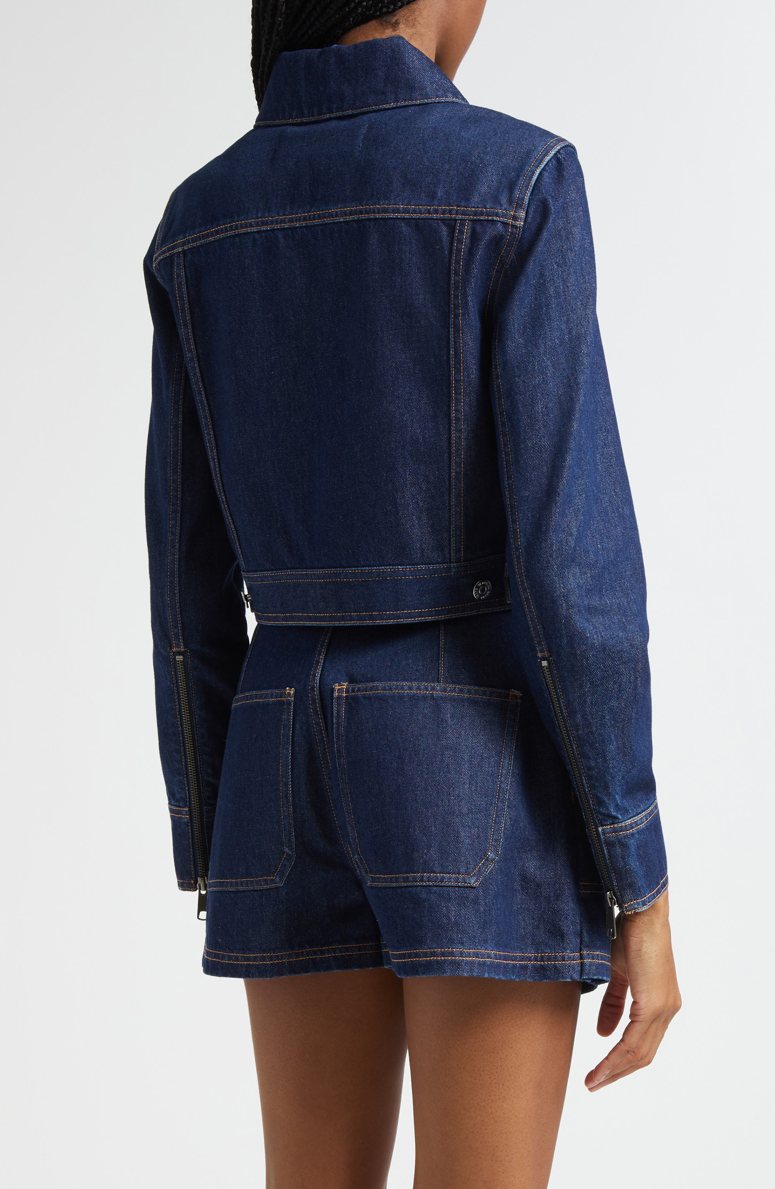 Patty Crop Denim Jacket - image 2
