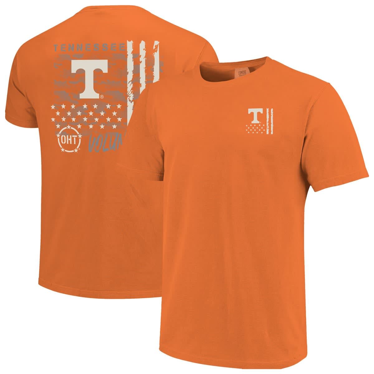 Men's  Tennessee Orange Tennessee Volunteers Comfort Colors OHT Camo Overlay T-Shirt - image 1