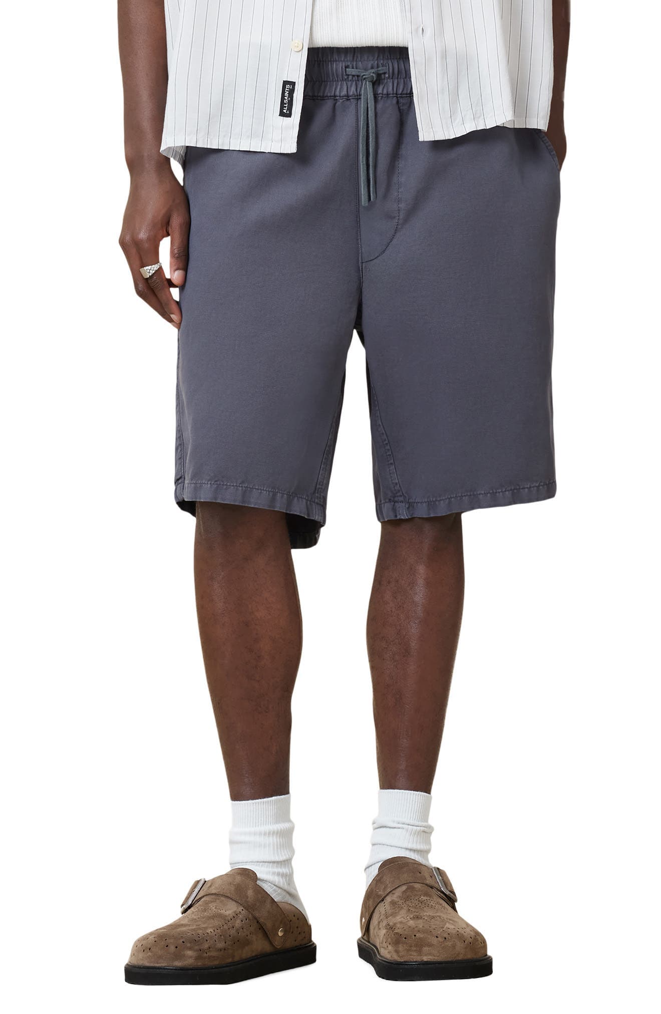 Hanbury Cotton & Linen Drawstring Short - image 1