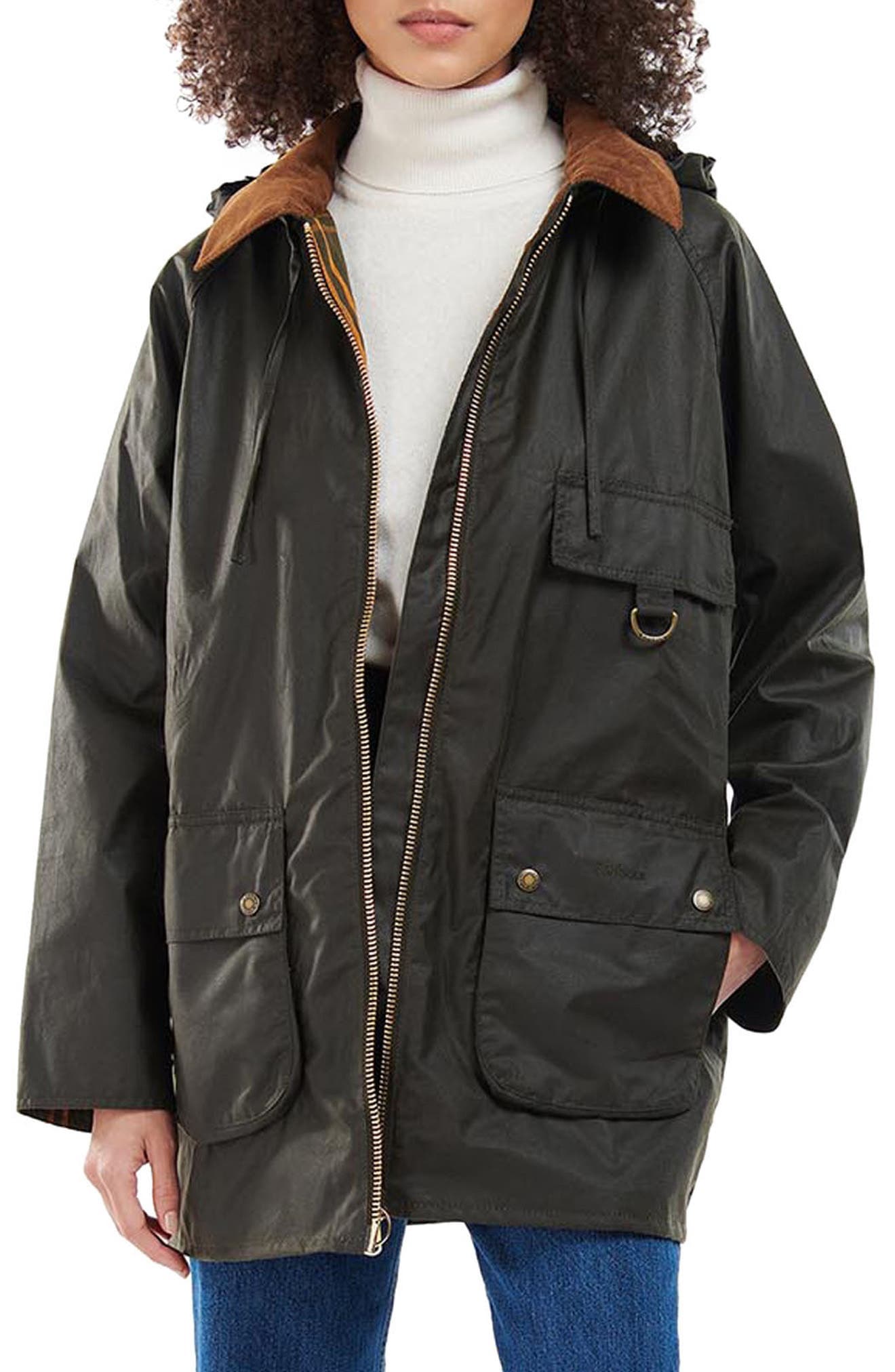 Highclere Hooded Waxed Jacket - image 3