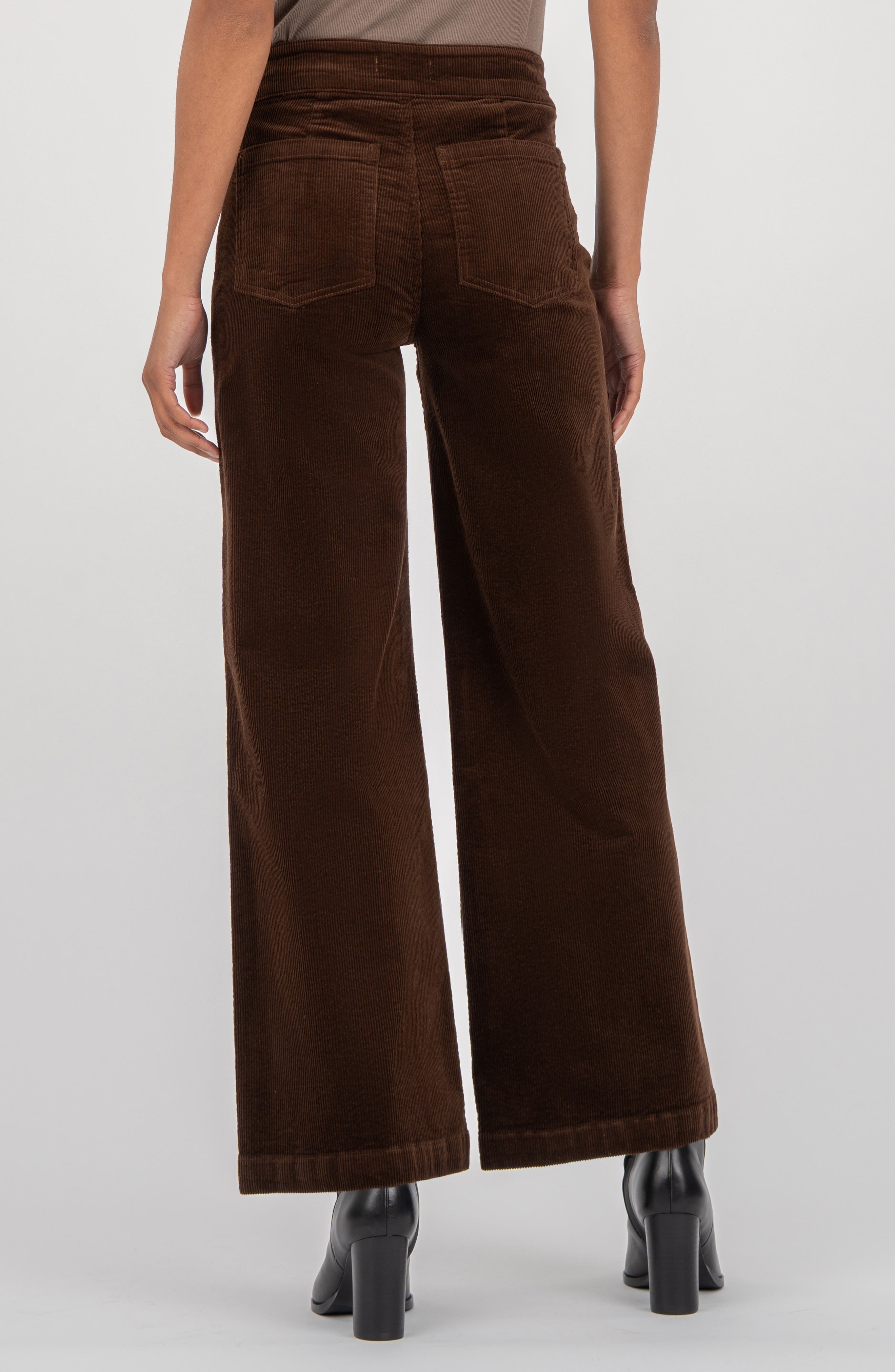 Meg Welt Pocket Wide Leg Corduroy Pants - image 2