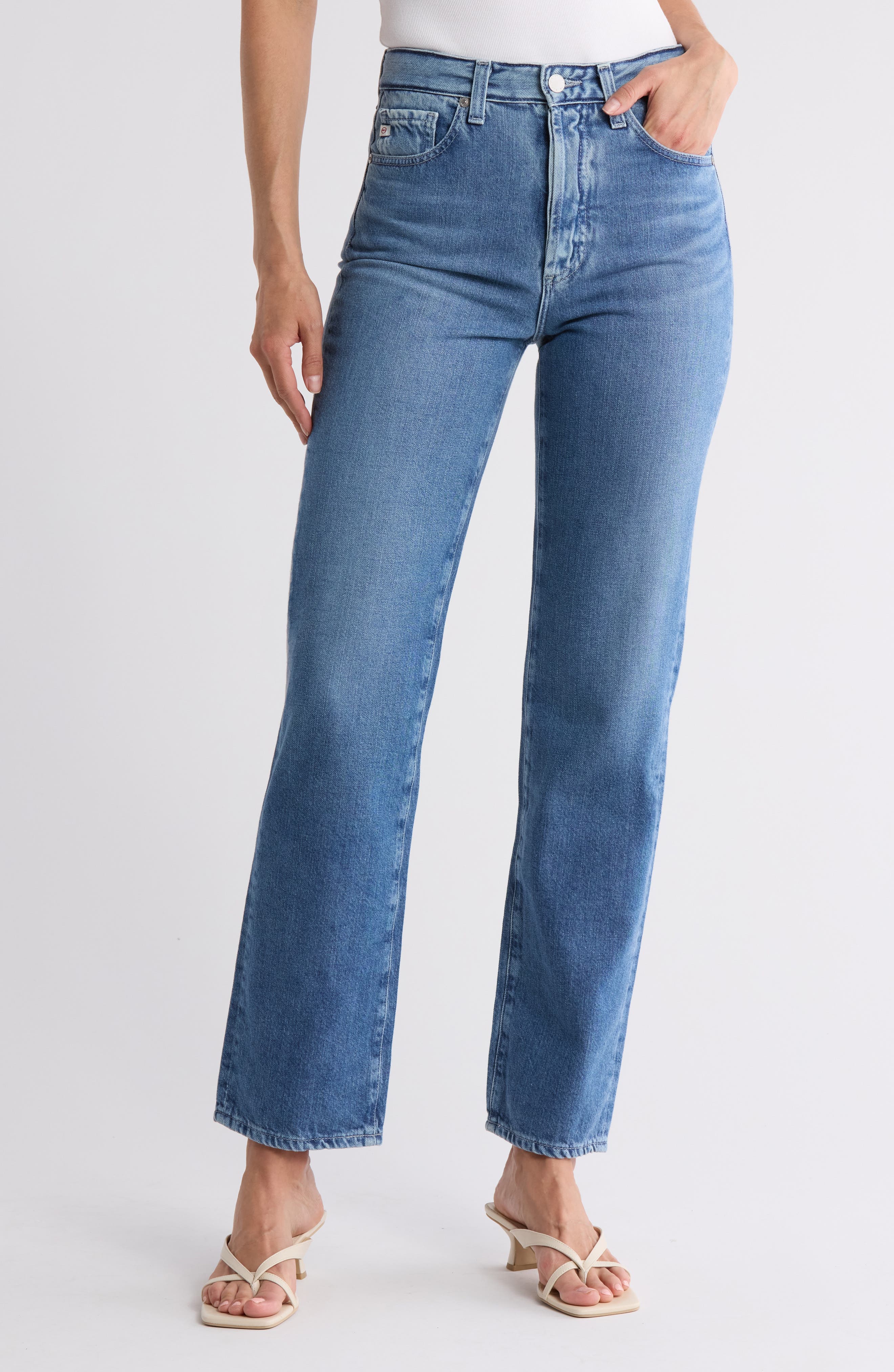 Alexxis High Waist Straight Leg Jeans - image 3