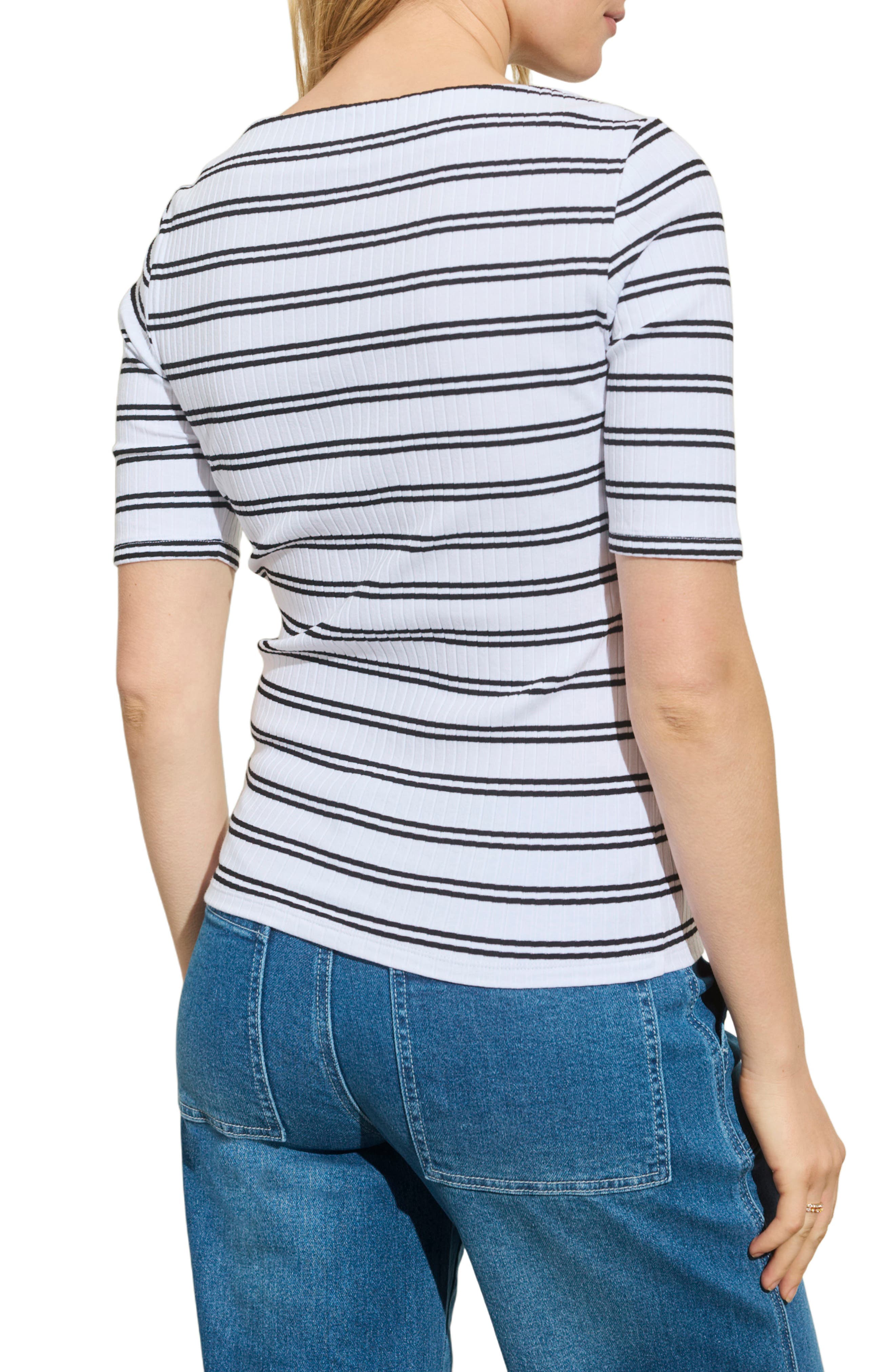 Boat Neck Rib Top - image 4