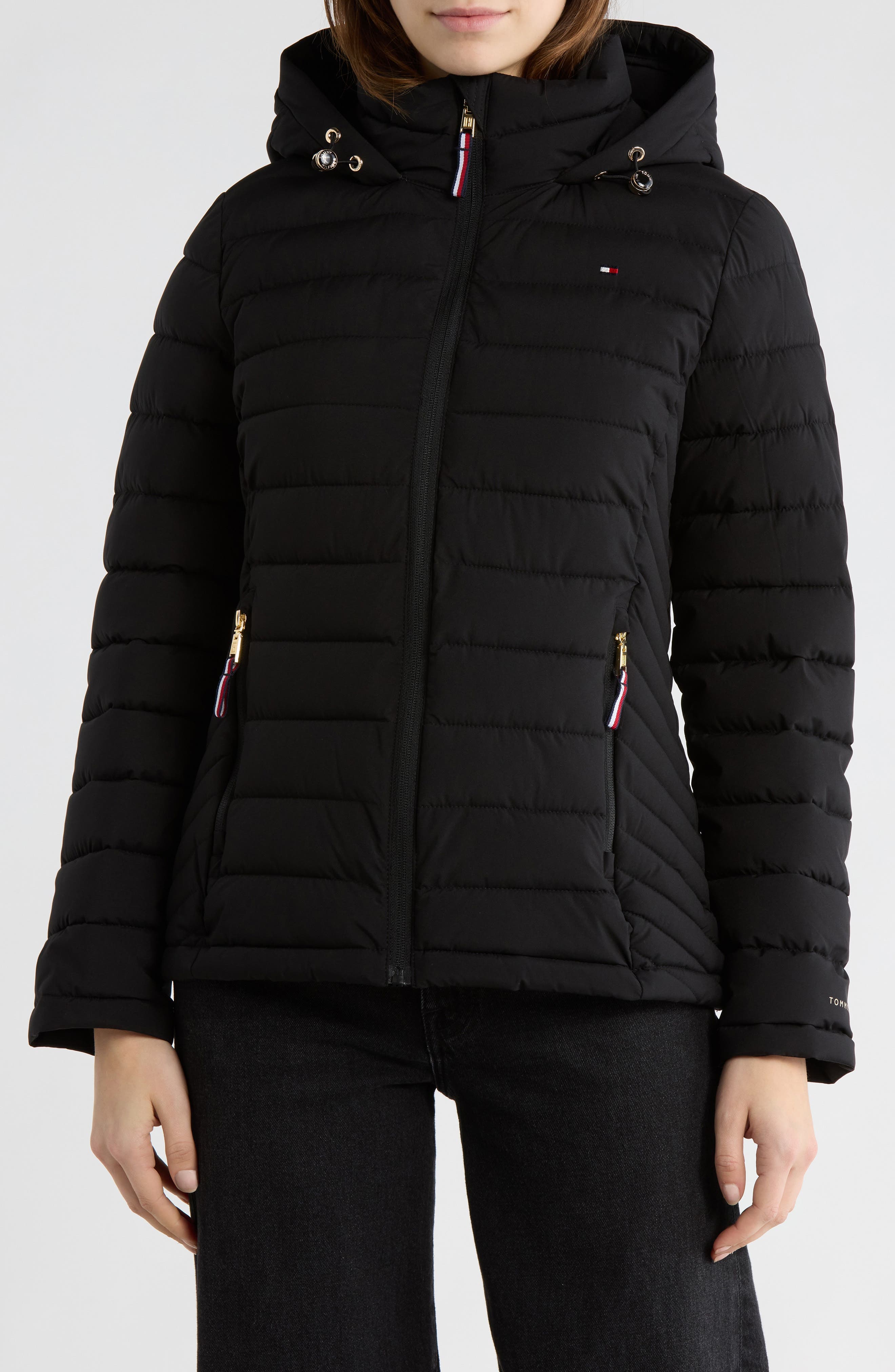 Stretch Water Resistant Quilted Jacket - image 1
