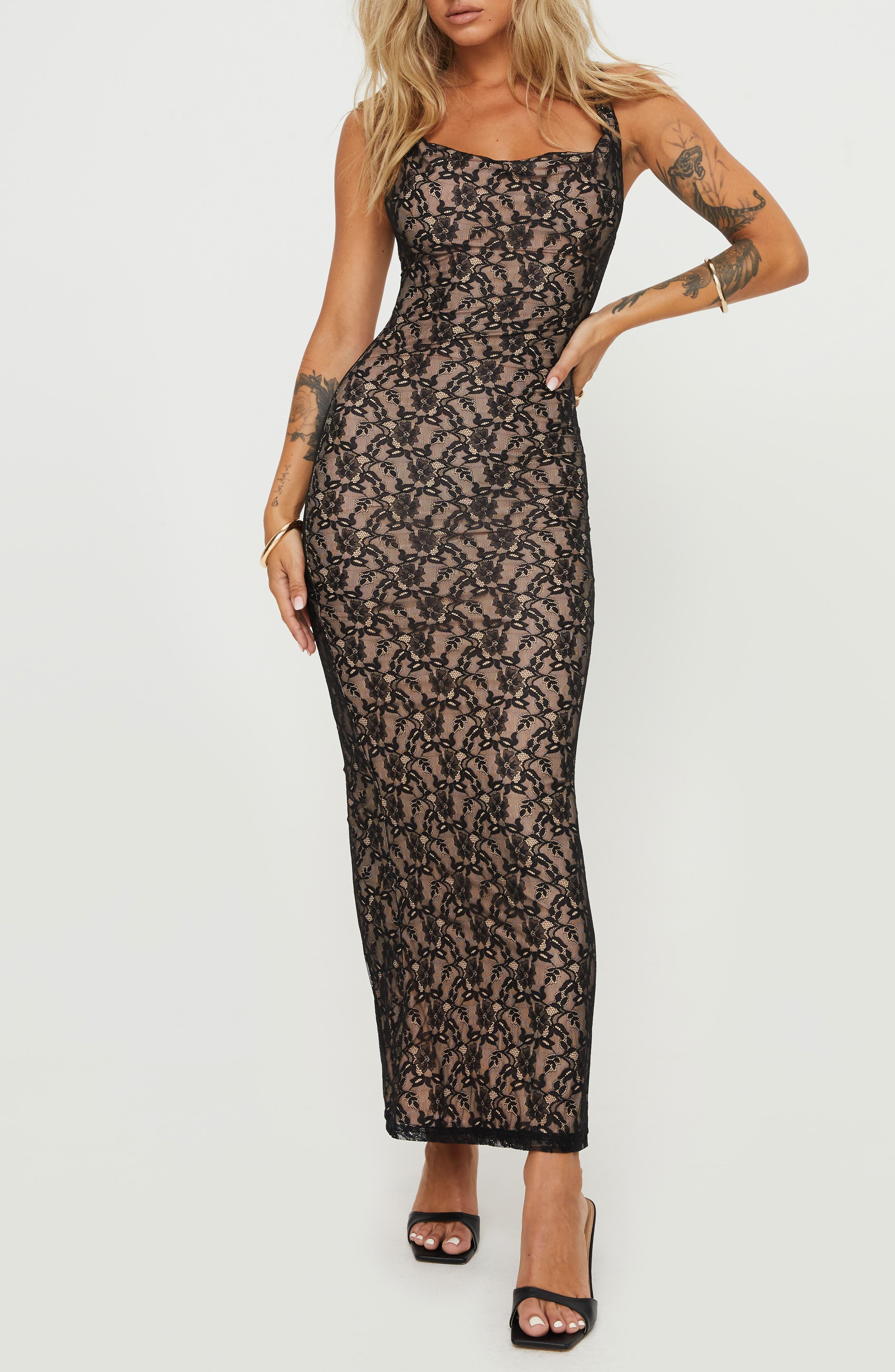 Lace Sheath Dress - image 1