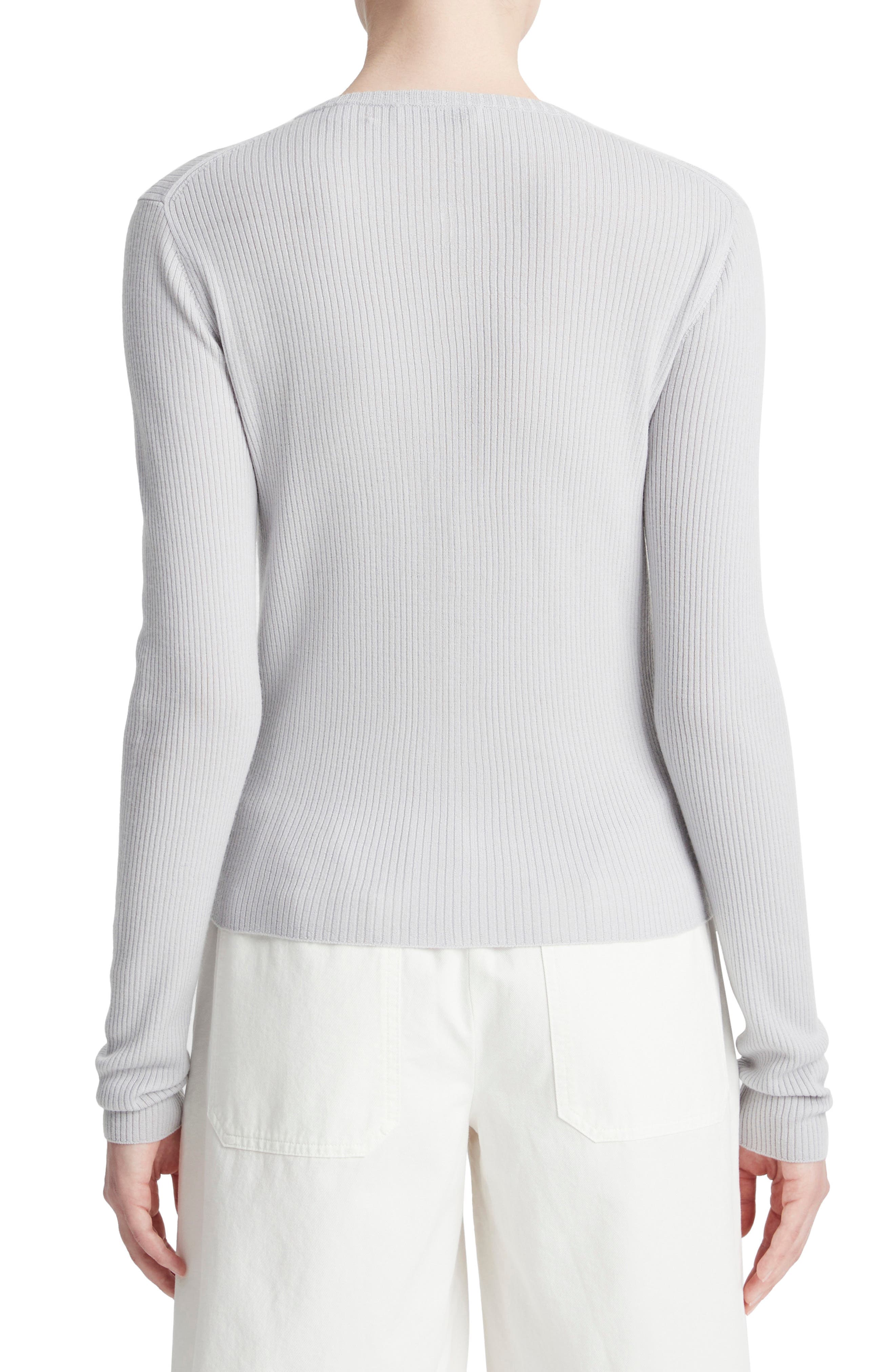 Front Zip Rib Cardigan - image 2