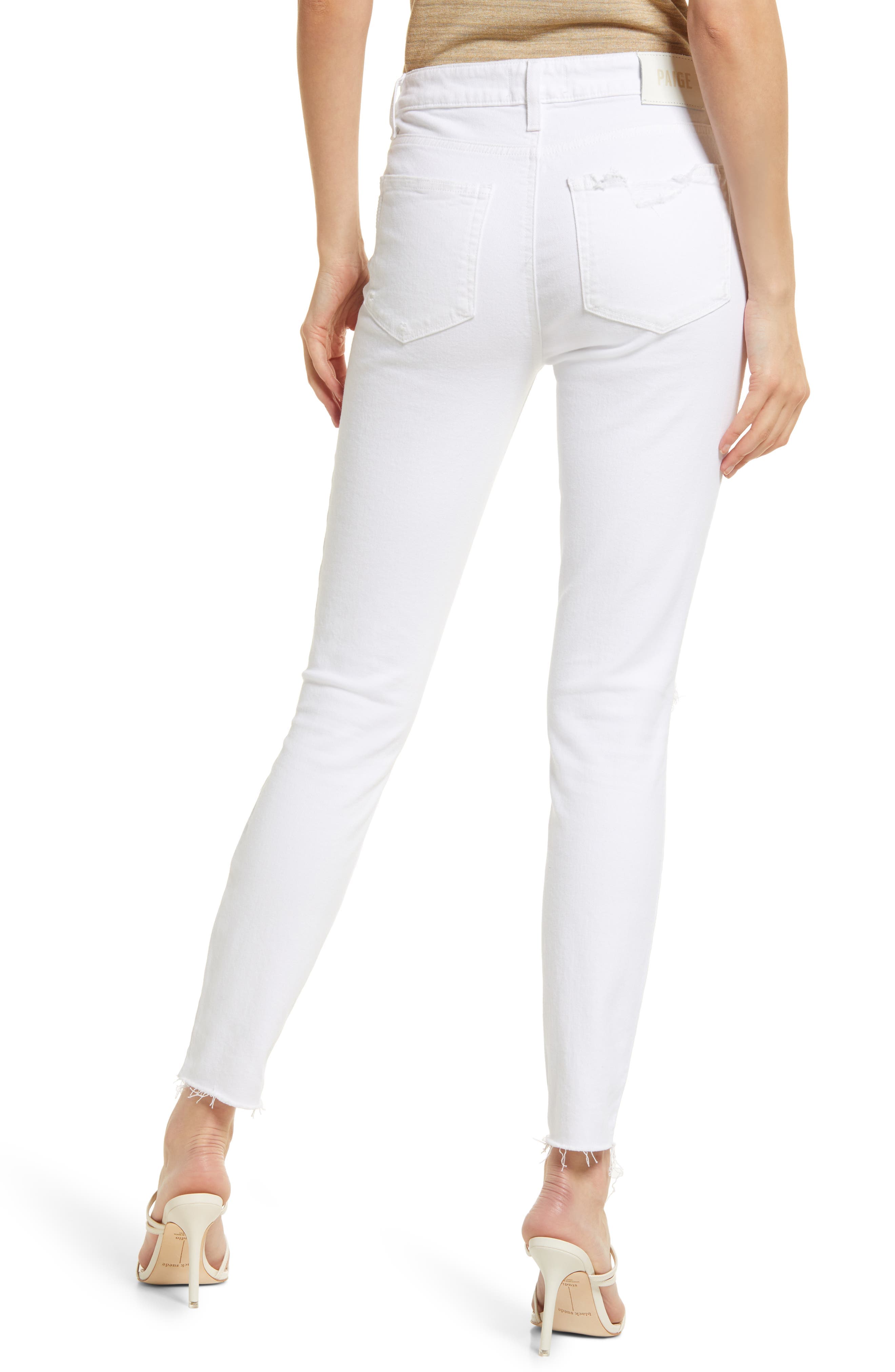 Women's Hoxton Ripped Raw Hem Skinny Jeans - image 2