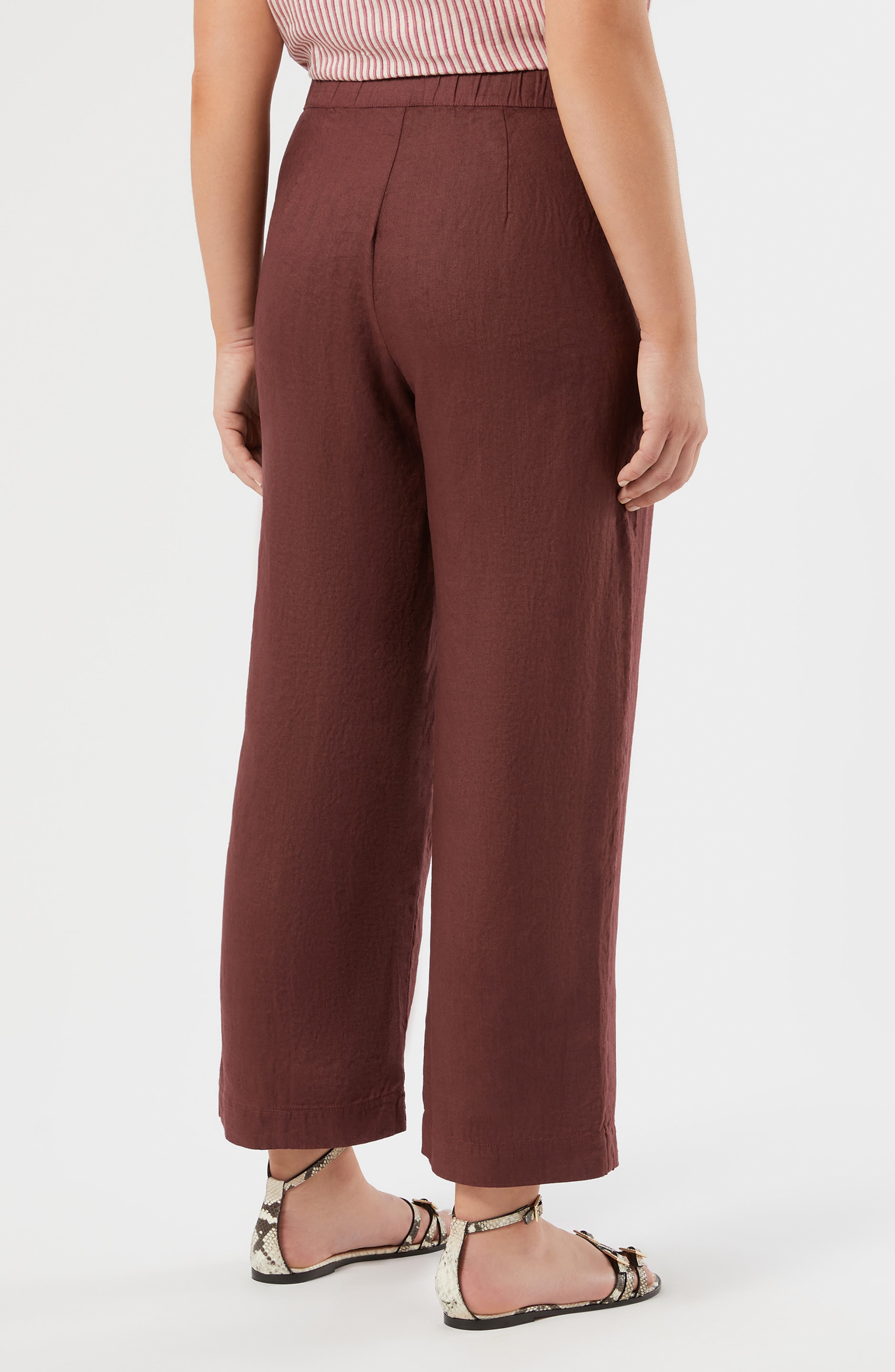 Vorafo Wide Leg Linen Pants - image 2