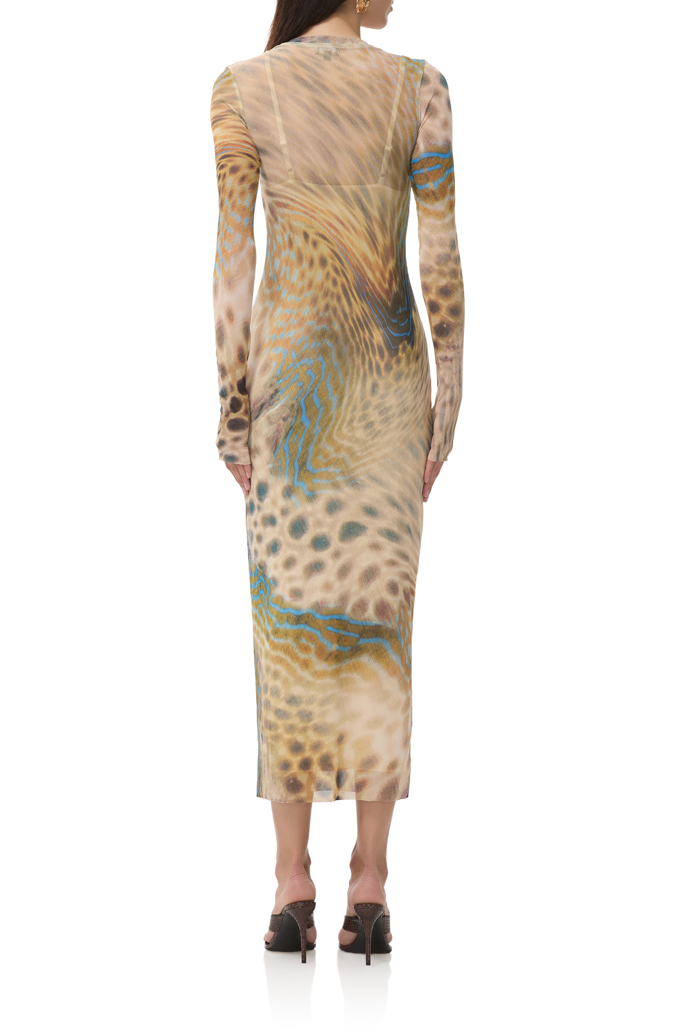 Ashland Long Sleeve Midi Dress - image 4