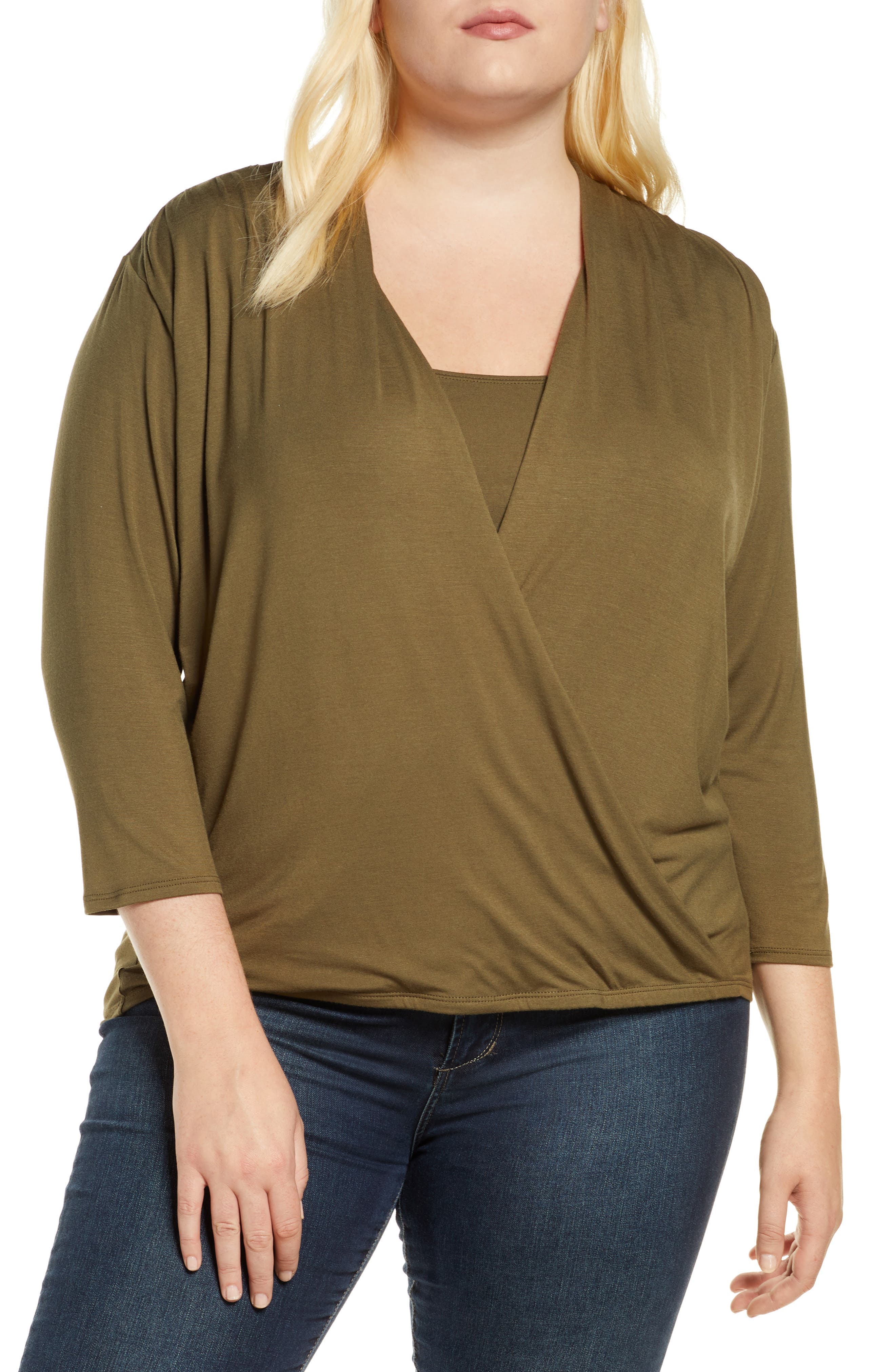 Drape Front Top - image 1