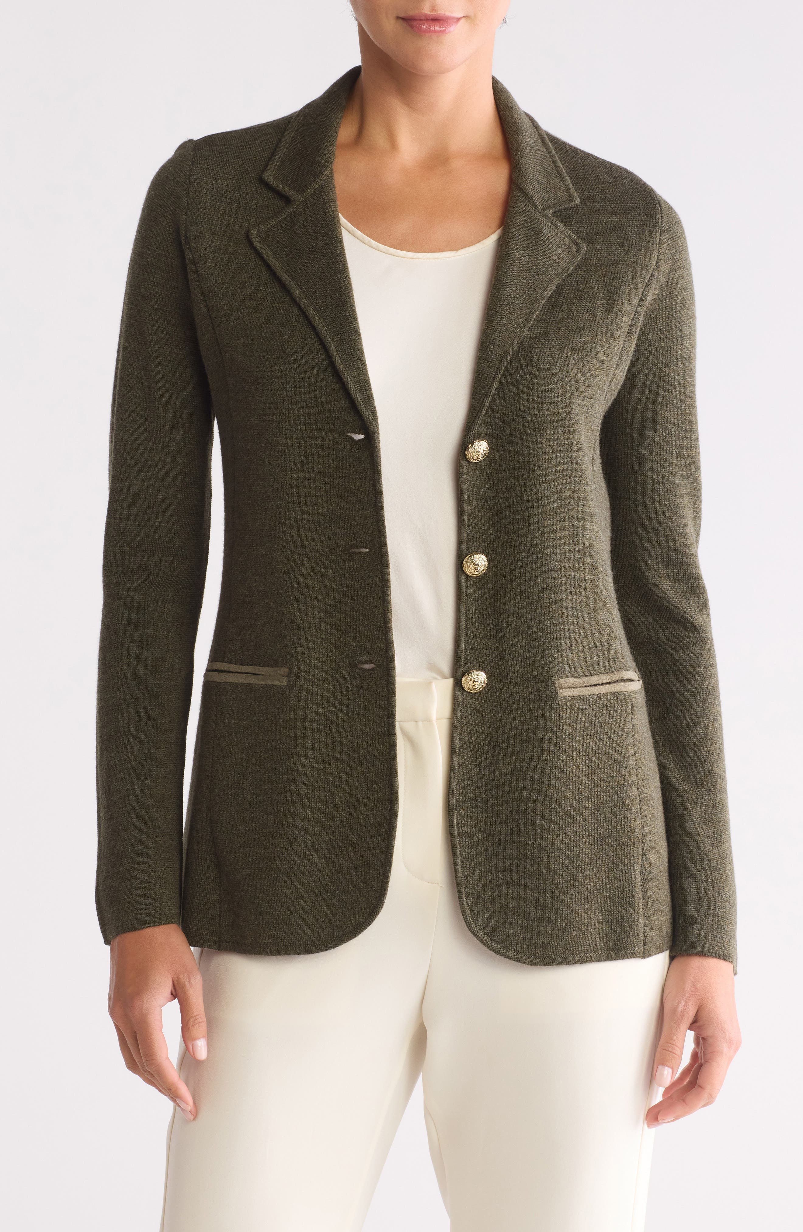 Merino Wool Blazer - image 1