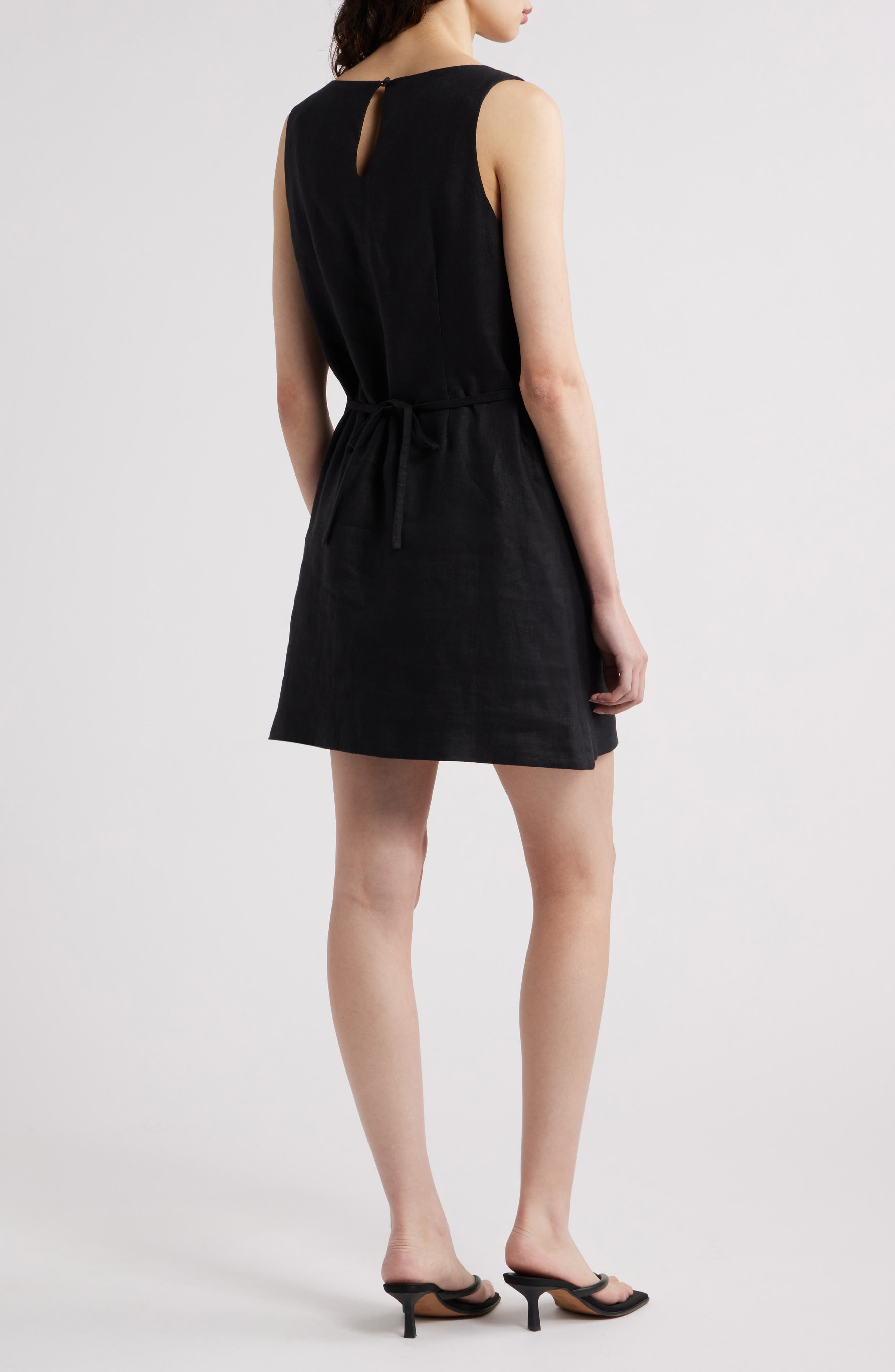 Kelly Linen Minidress - image 2
