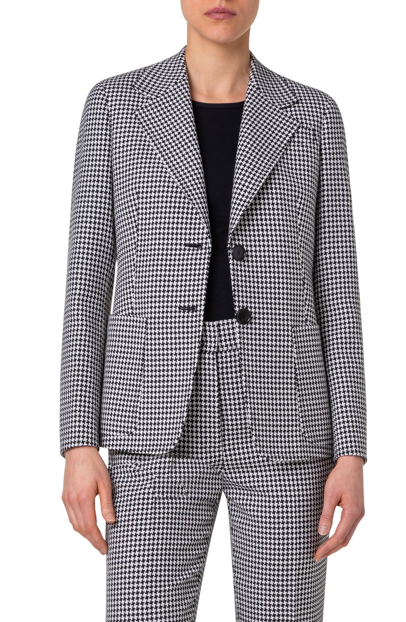 Houndstooth Blazer - image 1