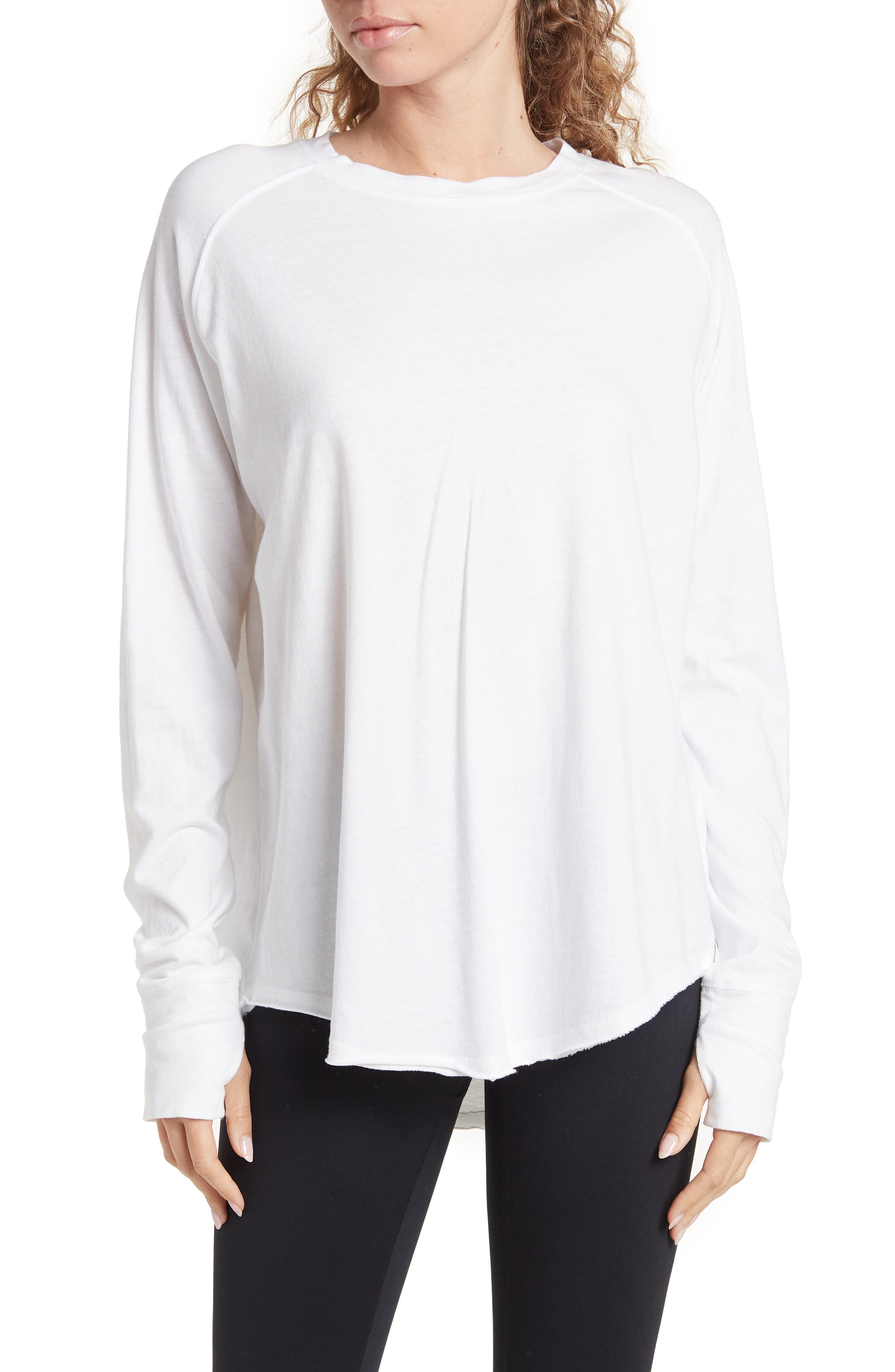 Vintage Wash Relaxed Long Sleeve Tee - image 3