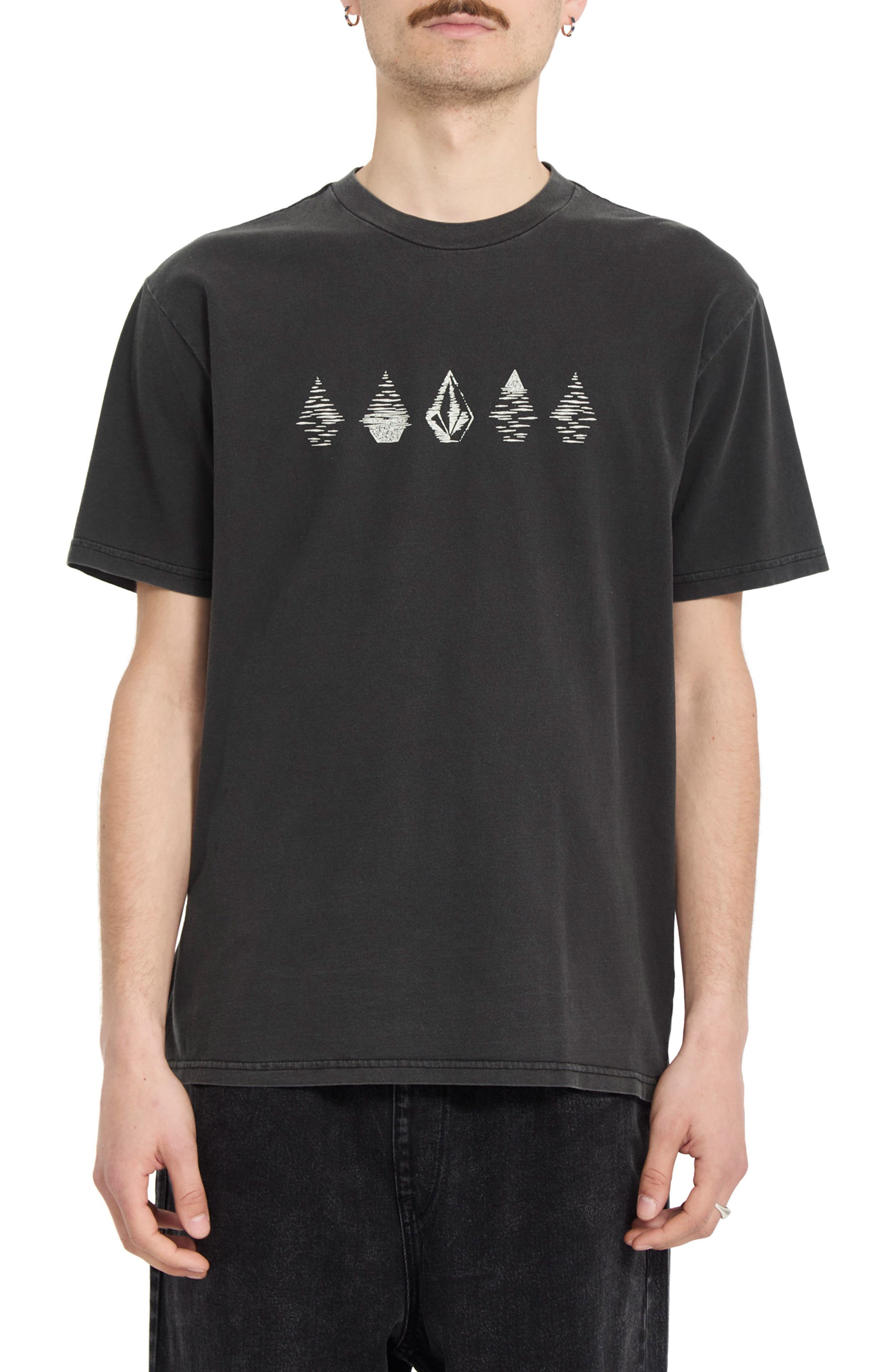 Lunar Phases Cotton Graphic T-Shirt - image 1