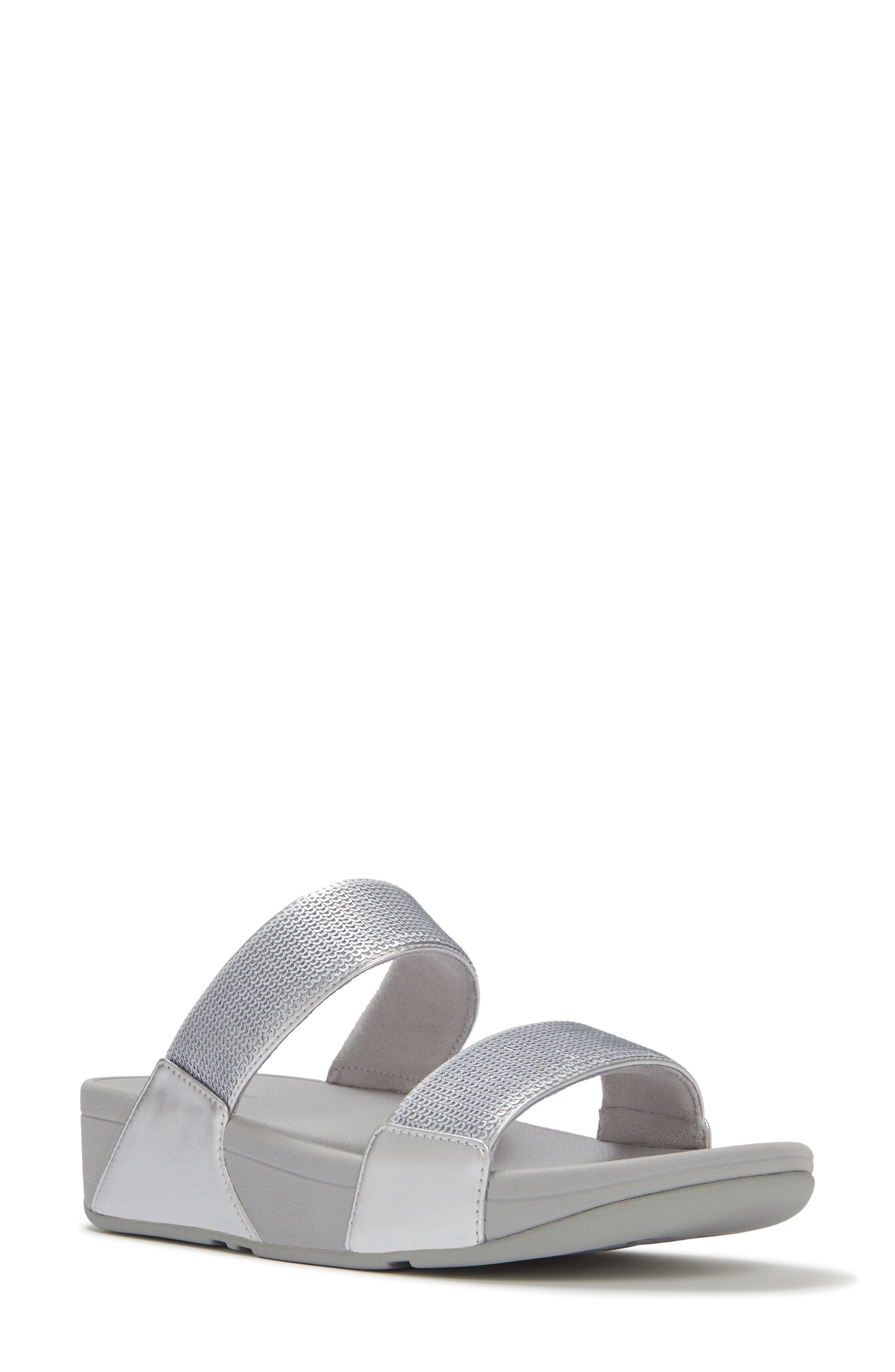 Lulu Sequin Slide Sandal - image 3
