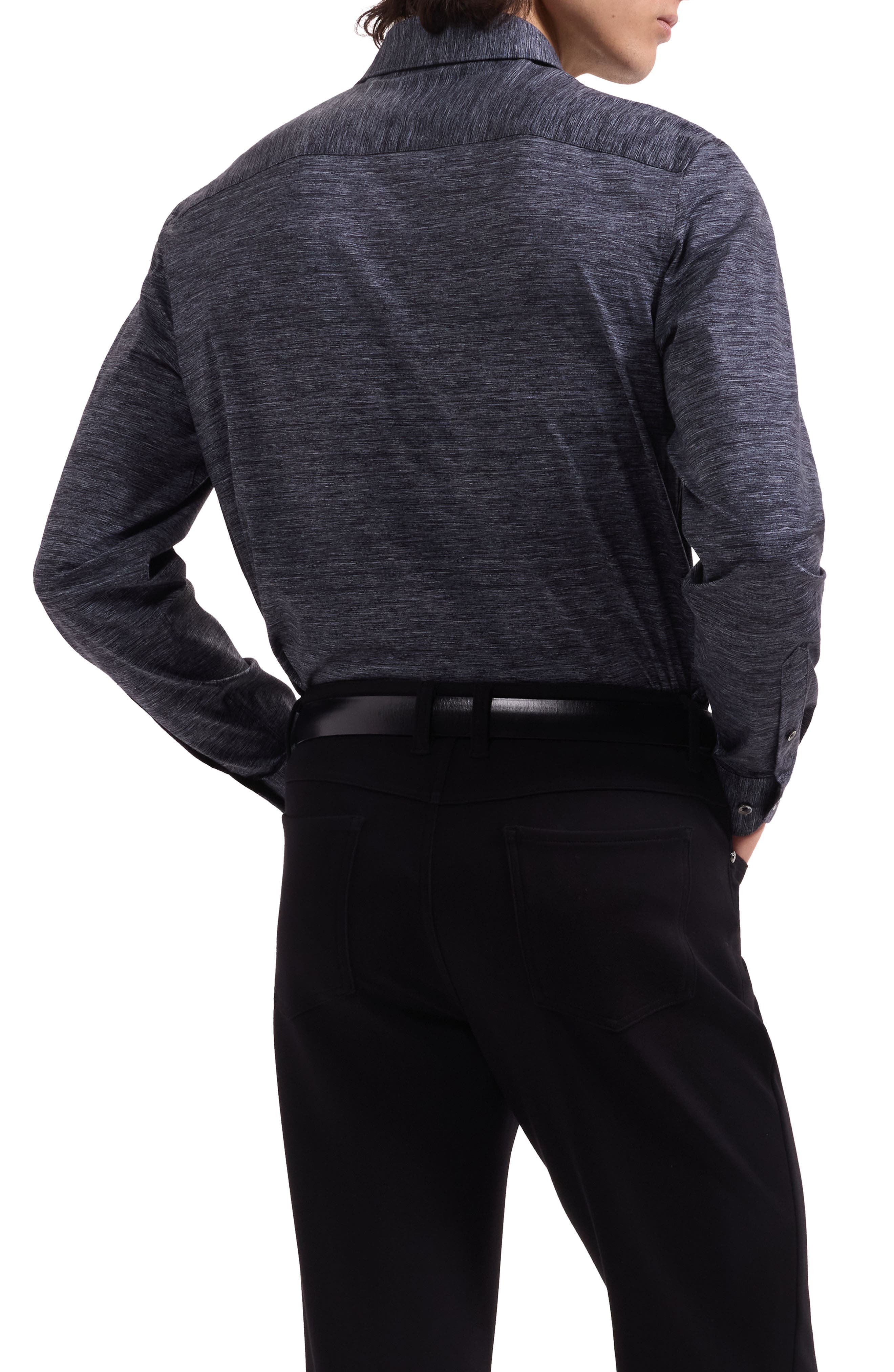 James OoohCotton Space Dye Button-Up Shirt - image 2