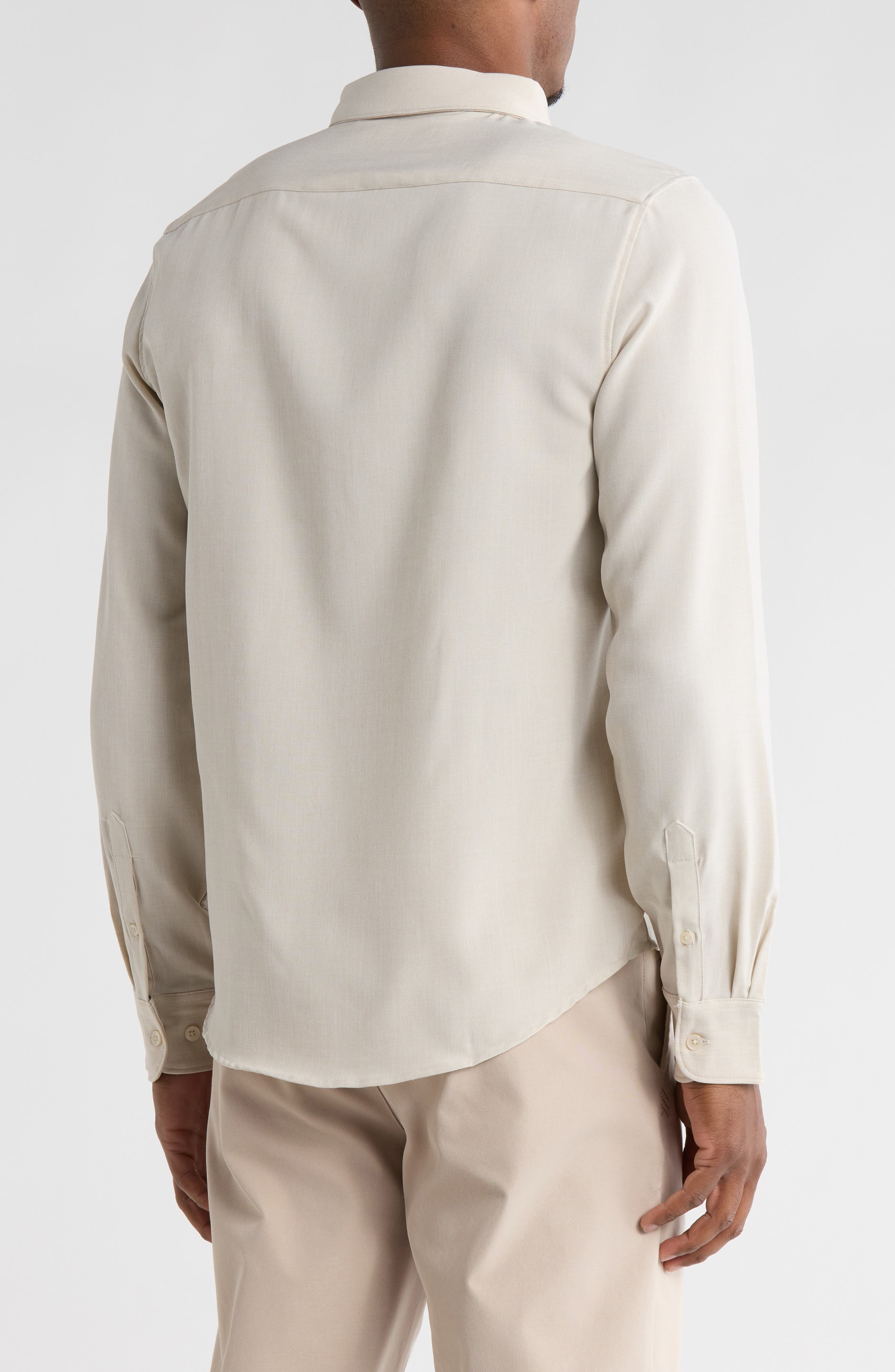 Long Sleeve Button-Down Shirt - image 2