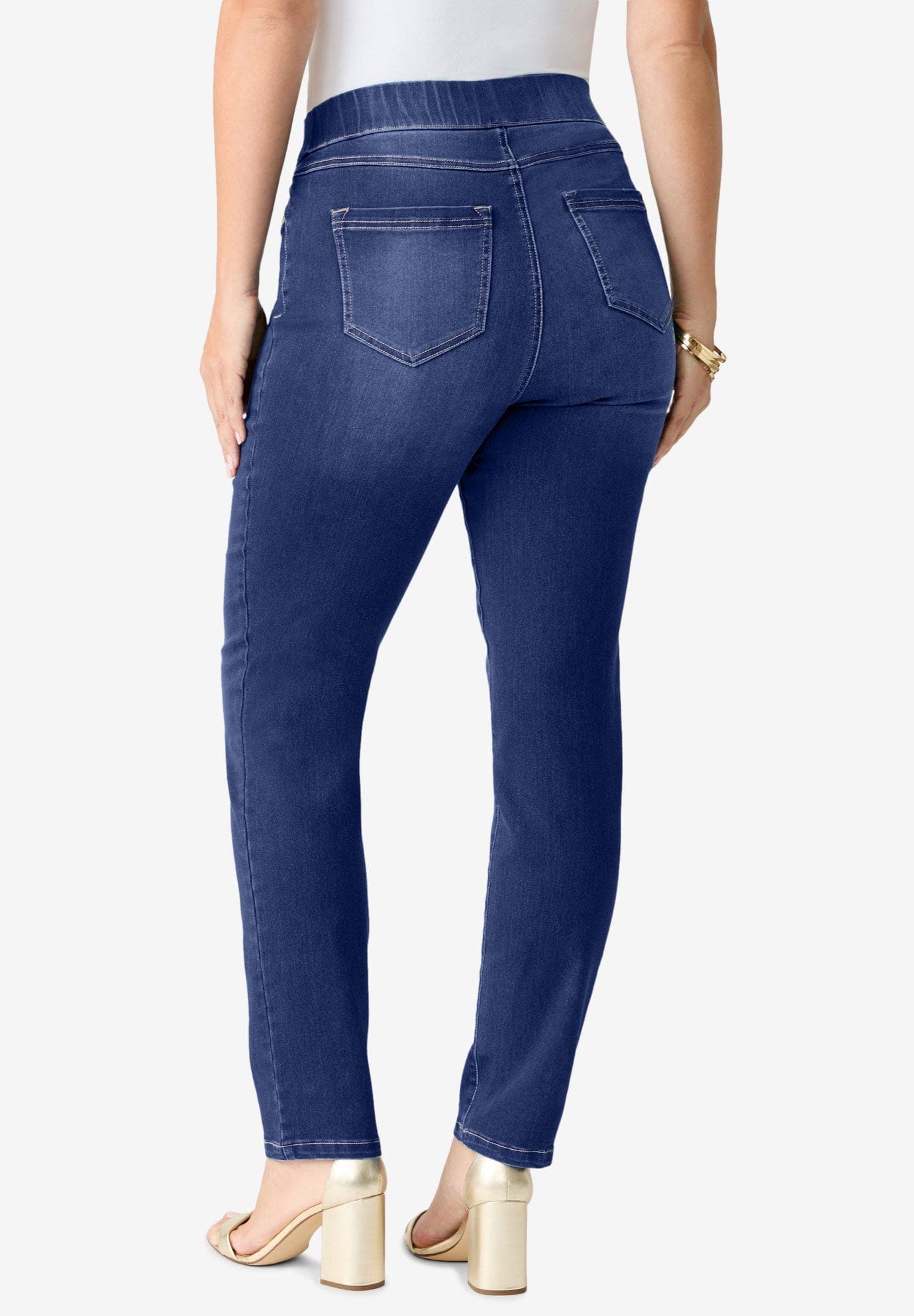Plus Size 360 Stretch Straight Leg Jean - image 2