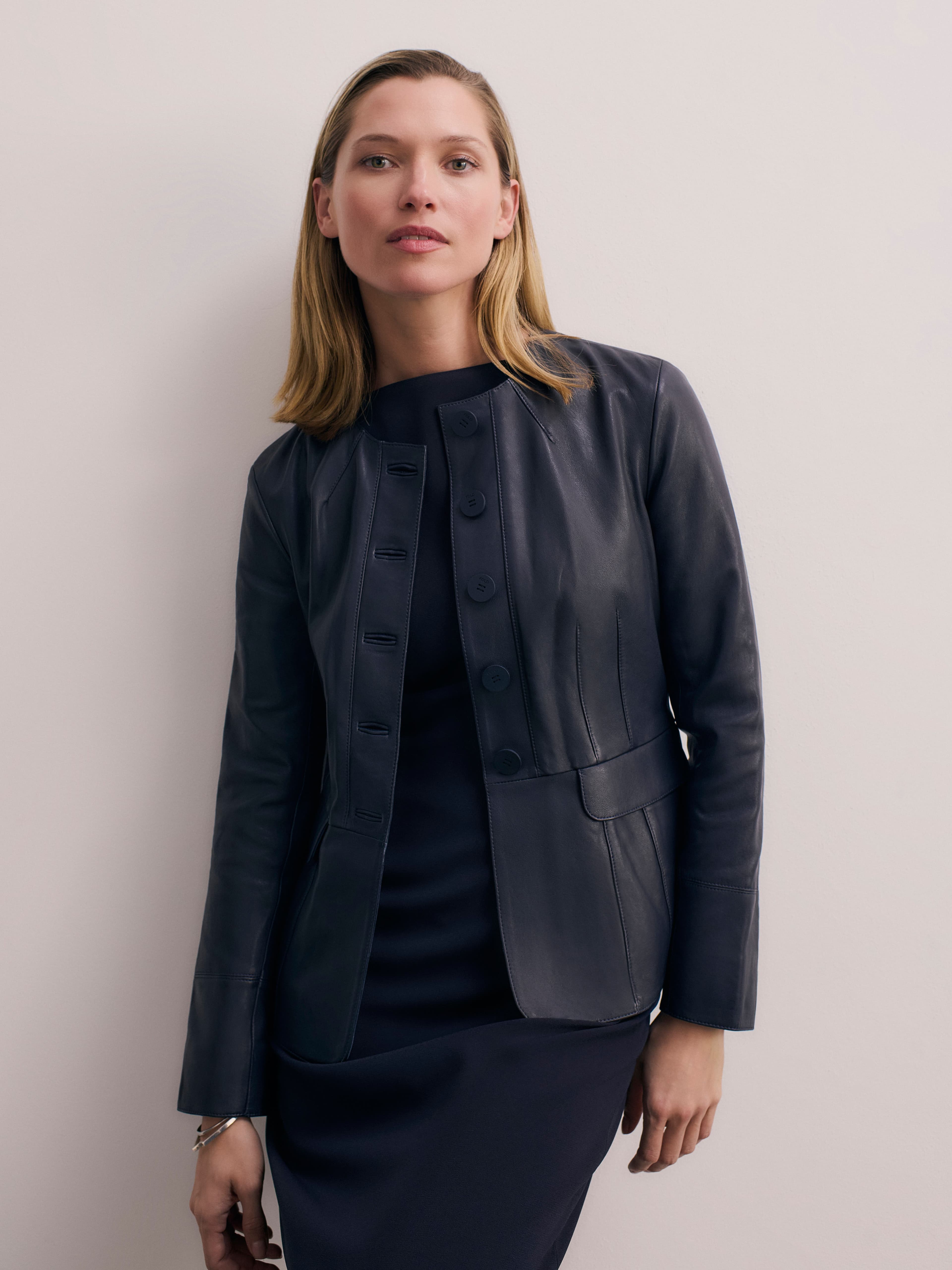 Ginevra Leather Jacket - image 1