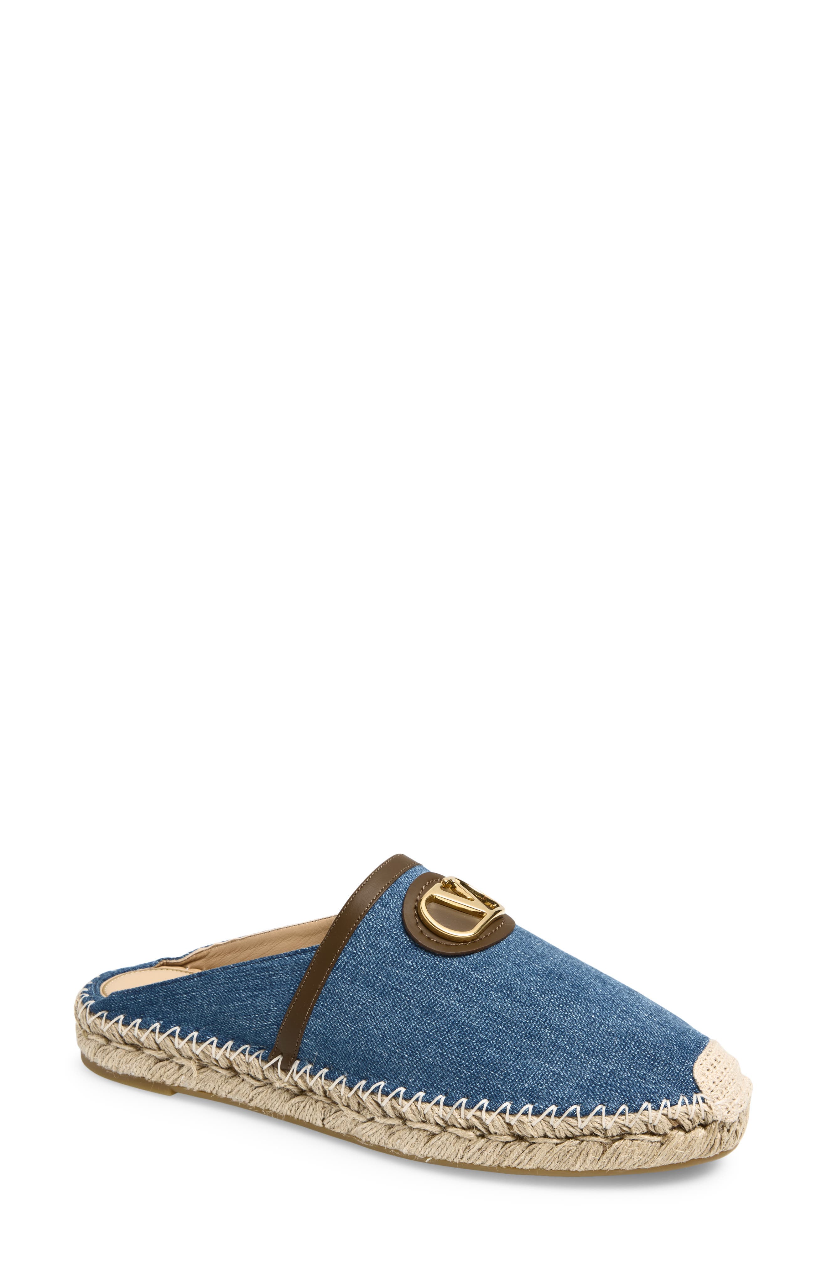 VLOGO Denim Espadrille Mule - image 1