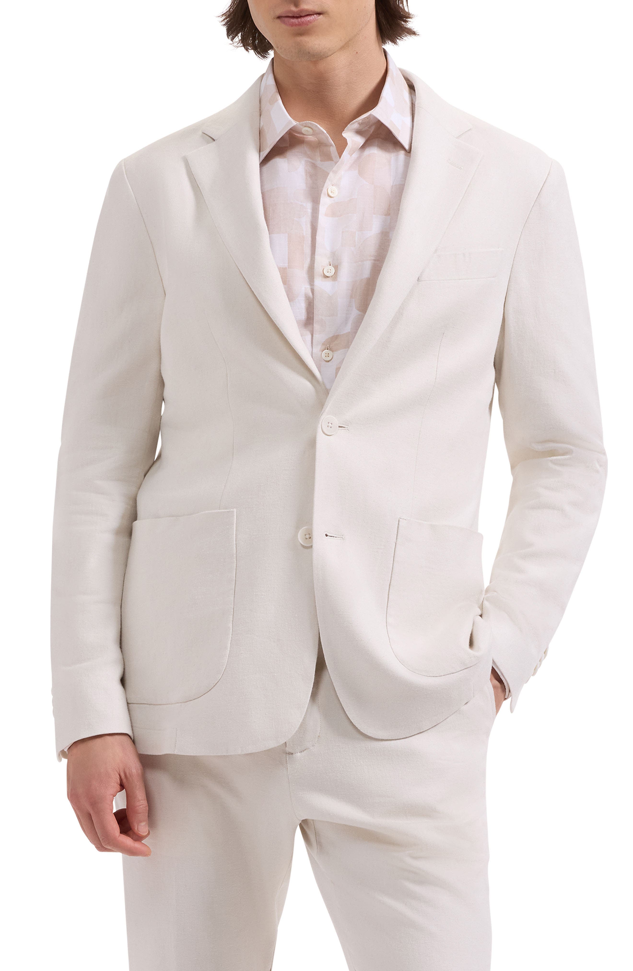 Aerolinen Linen Blend Sport Coat - image 1