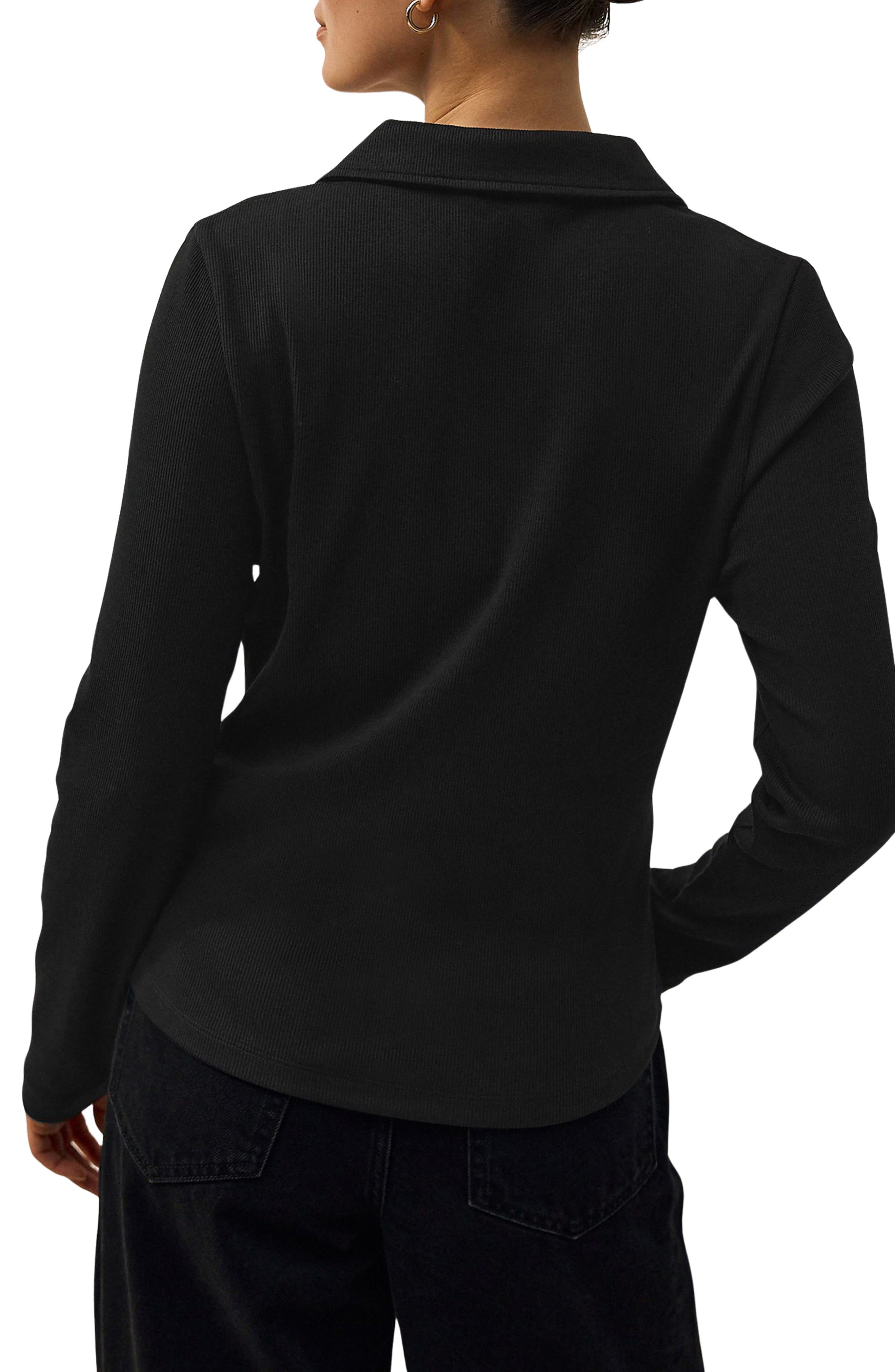 Collar Rib Top - image 2