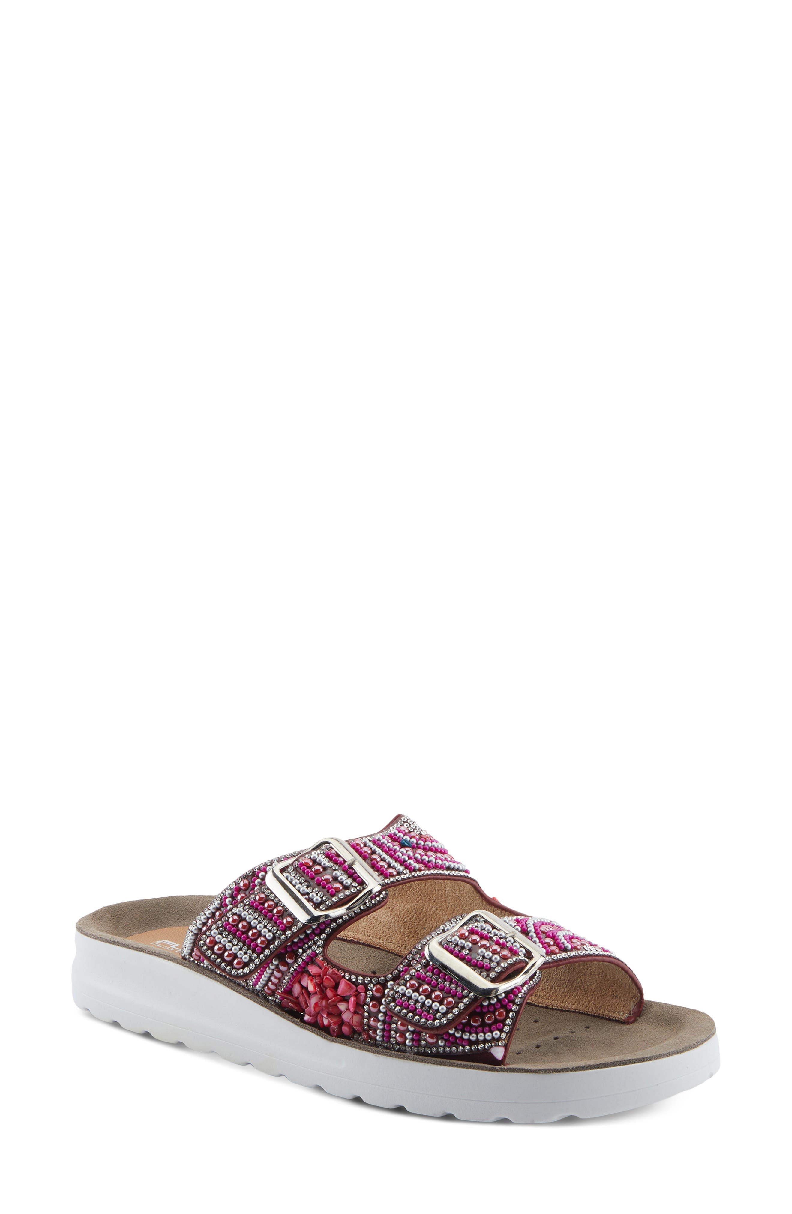 Cytheria Platform Wedge Slide Sandal - image 1