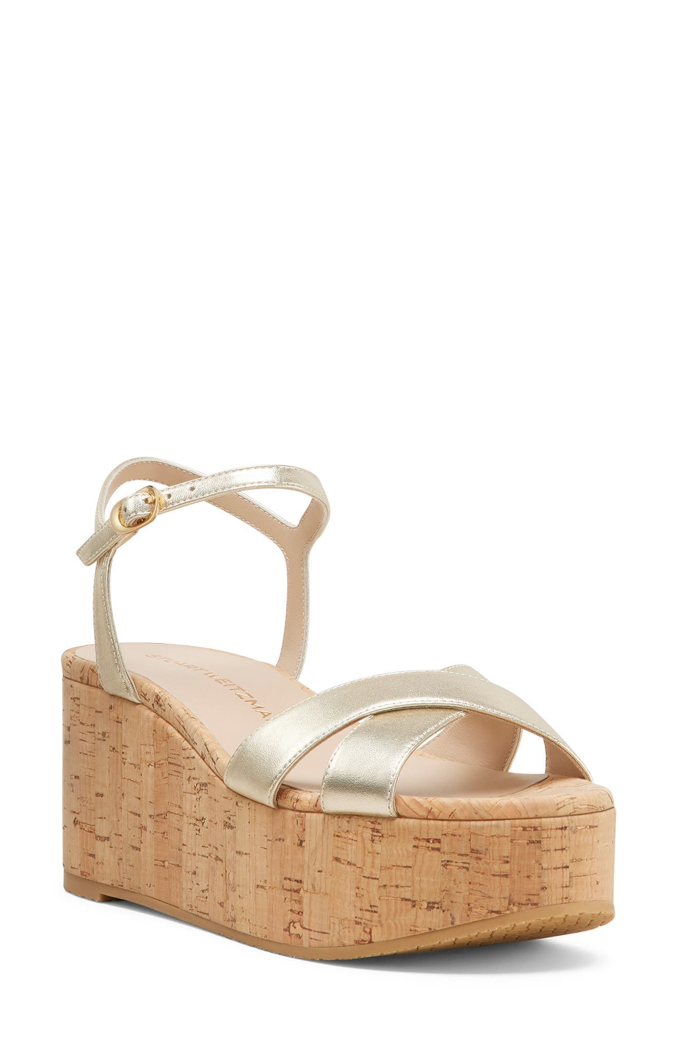 Dayna Ankle Strap Platform Wedge Sandal - image 1